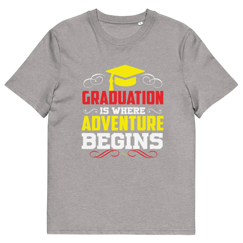 ADVENTURE BEGINS unisex t-shirt - - - Printoo Shop