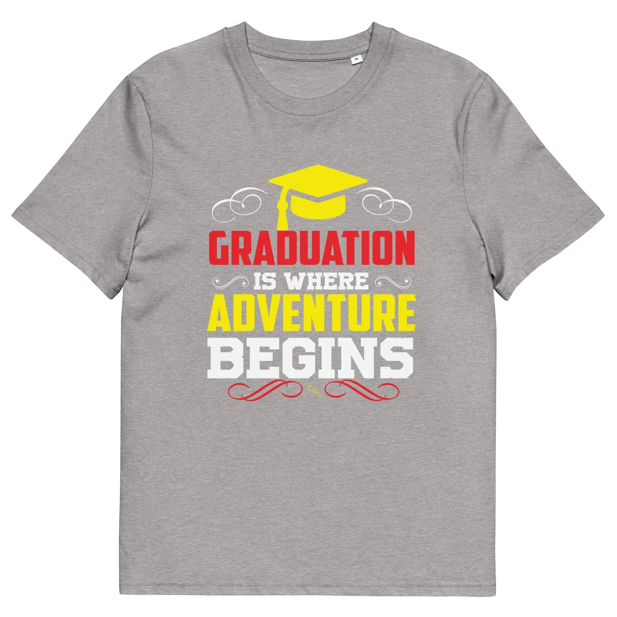 ADVENTURE BEGINS unisex t-shirt - - - Printoo Shop
