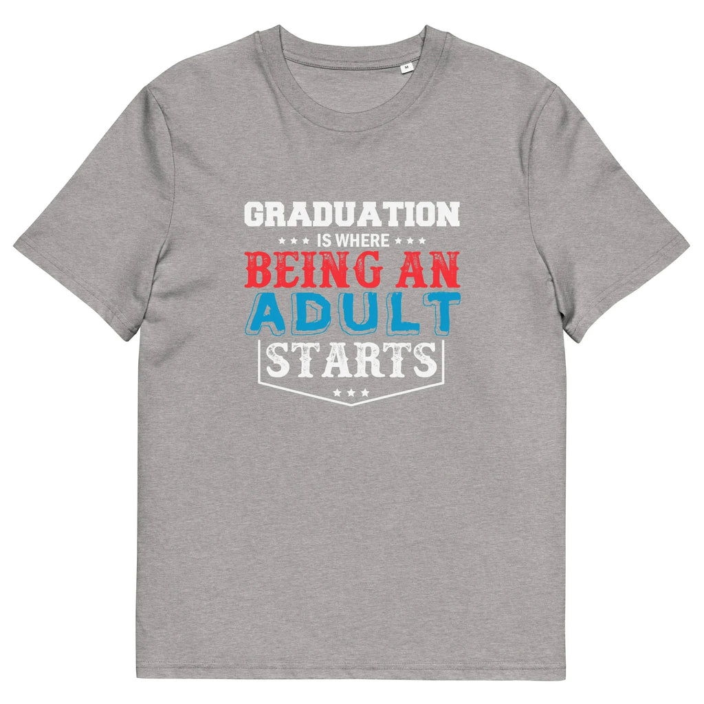 ADULTING BEGINS unisex t-shirt - - - Printoo Shop