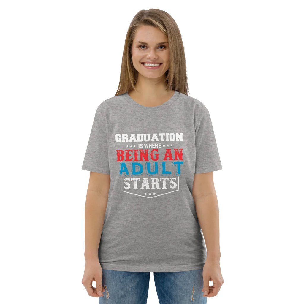 ADULTING BEGINS unisex t-shirt - - - Printoo Shop