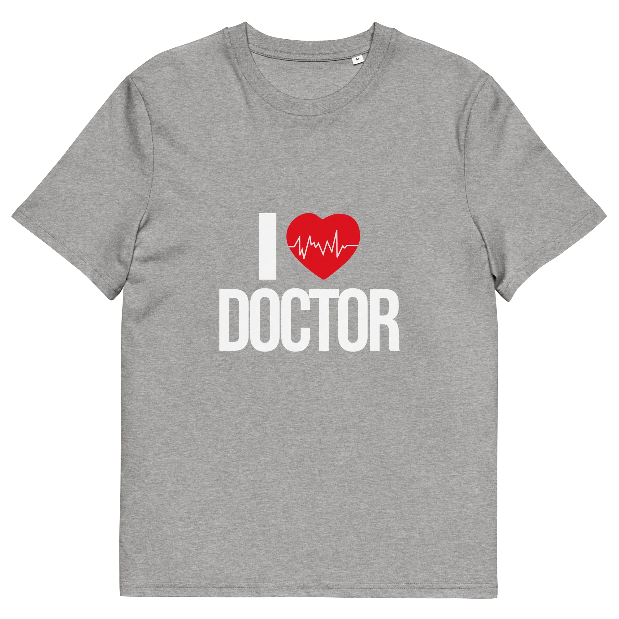 I LOVE DOCTOR unisex t-shirt - Printoo Shop - - Doctor, t-shirt, unisex, Unisex Organic Cotton T-Shirt | Stanley/Stella STTU169
