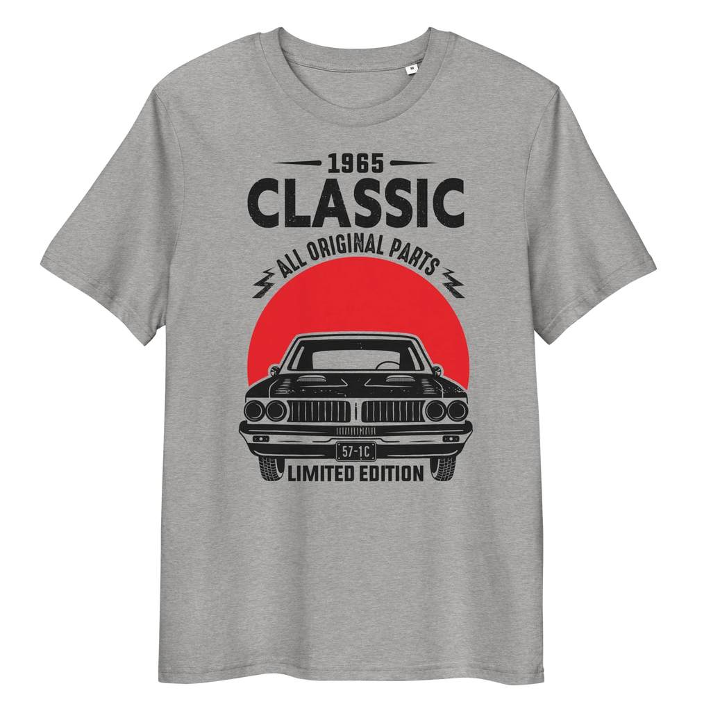 1965 CLASSIC unisex t-shirt - Printoo Shop - - cars, t-shirt, unisex, Unisex Organic Cotton T-Shirt | Stanley/Stella STTU169
