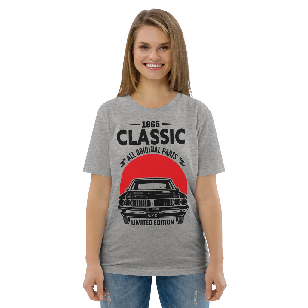 1965 CLASSIC unisex t-shirt - Printoo Shop - - cars, t-shirt, unisex, Unisex Organic Cotton T-Shirt | Stanley/Stella STTU169