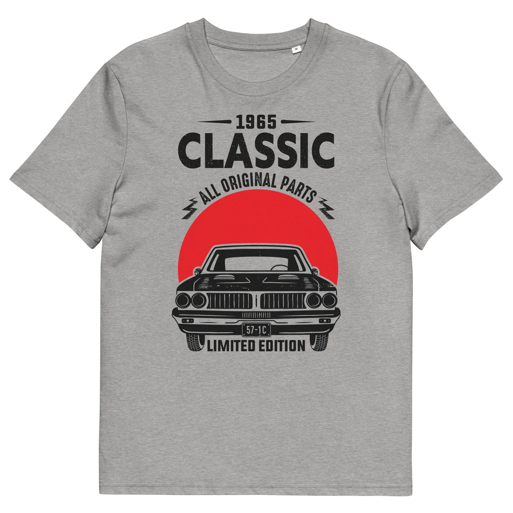 1965 CLASSIC unisex t-shirt - Printoo Shop - - cars, t-shirt, unisex, Unisex Organic Cotton T-Shirt | Stanley/Stella STTU169