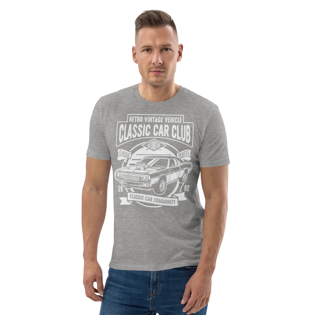 CLASSIC CAR CLUB unisex t-shirt - - - Printoo Shop