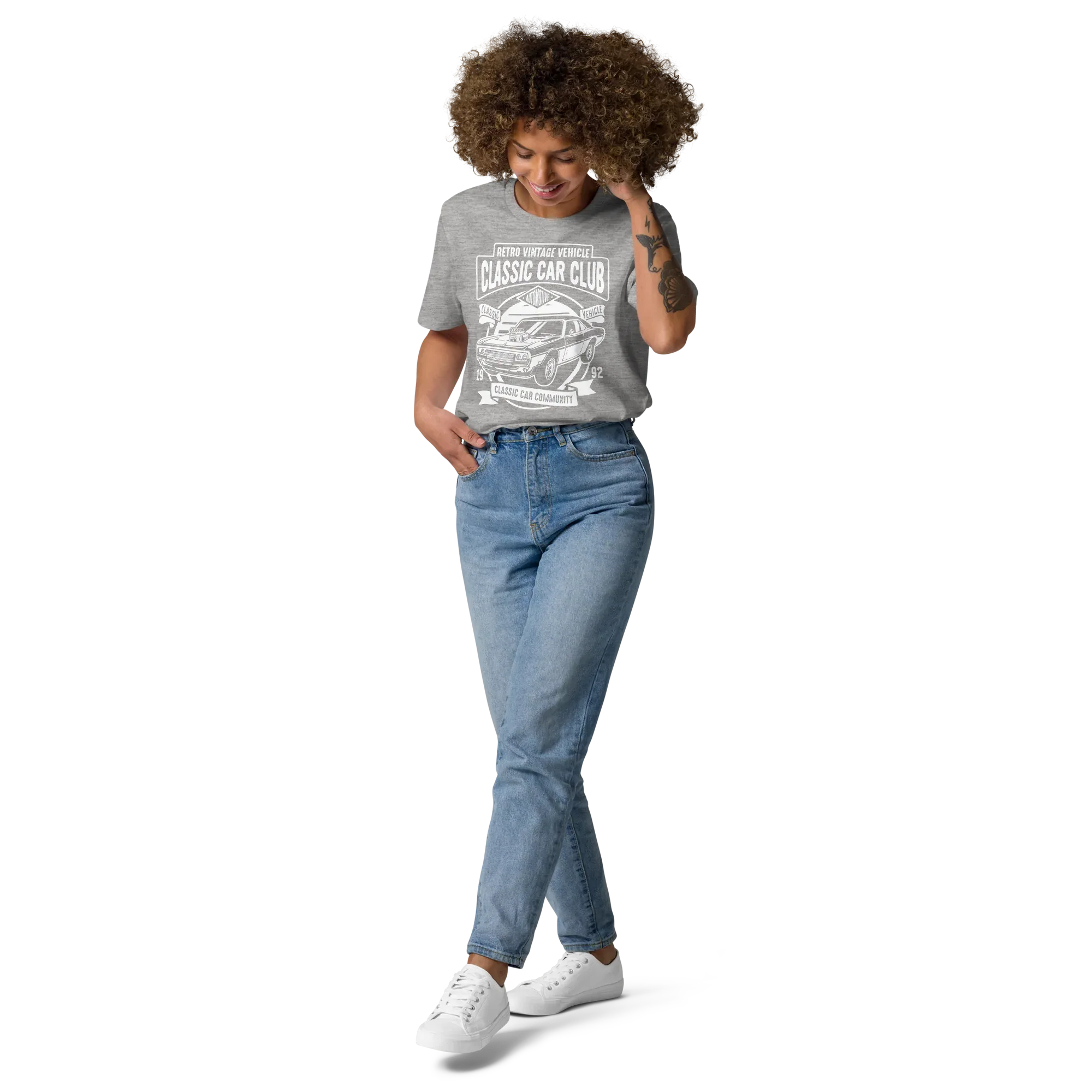 CLASSIC CAR CLUB unisex t-shirt - - - Printoo Shop