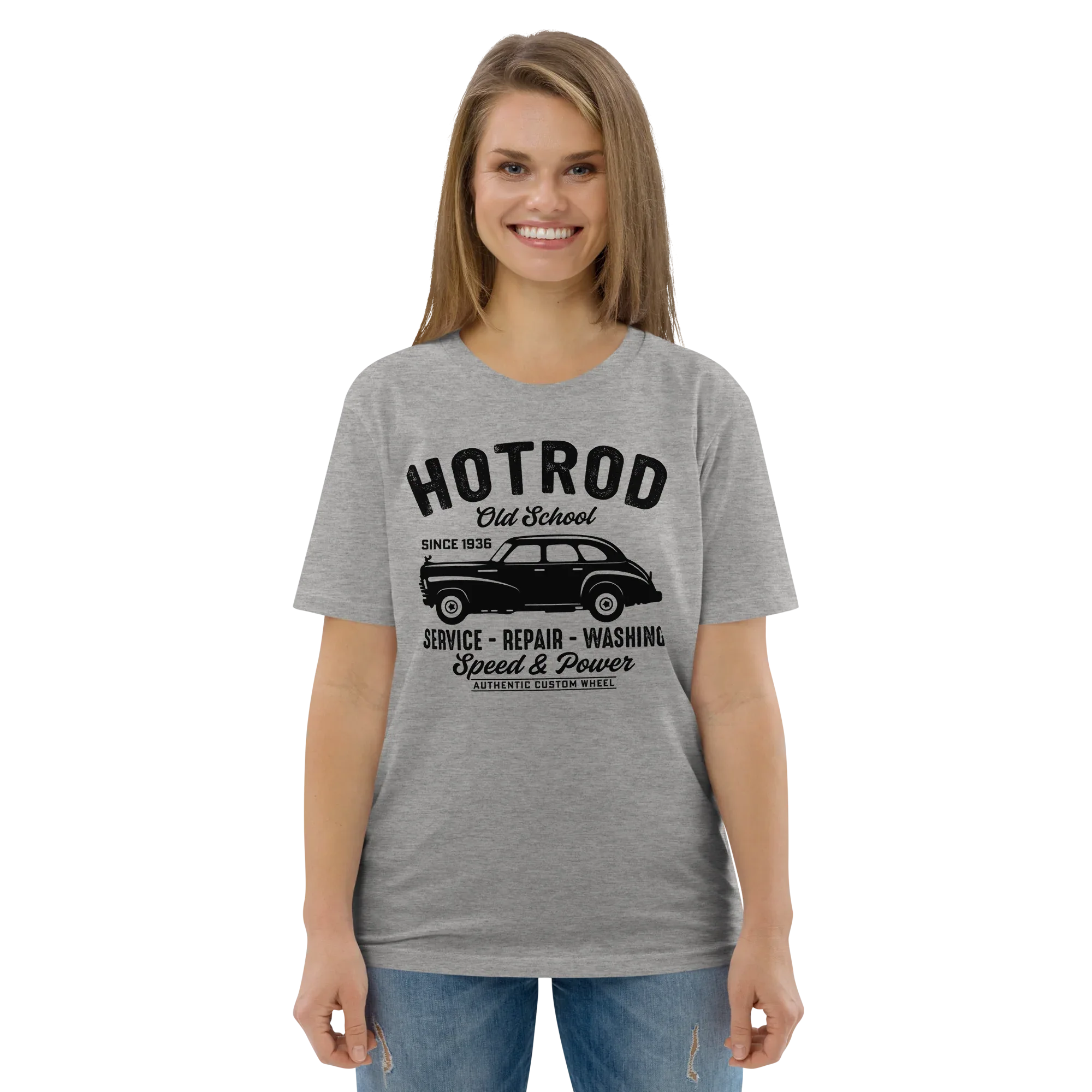 HOTROD OLD SCHOOL unisex t-shirt - - Cars & Trucks t-shirts - Printoo Shop