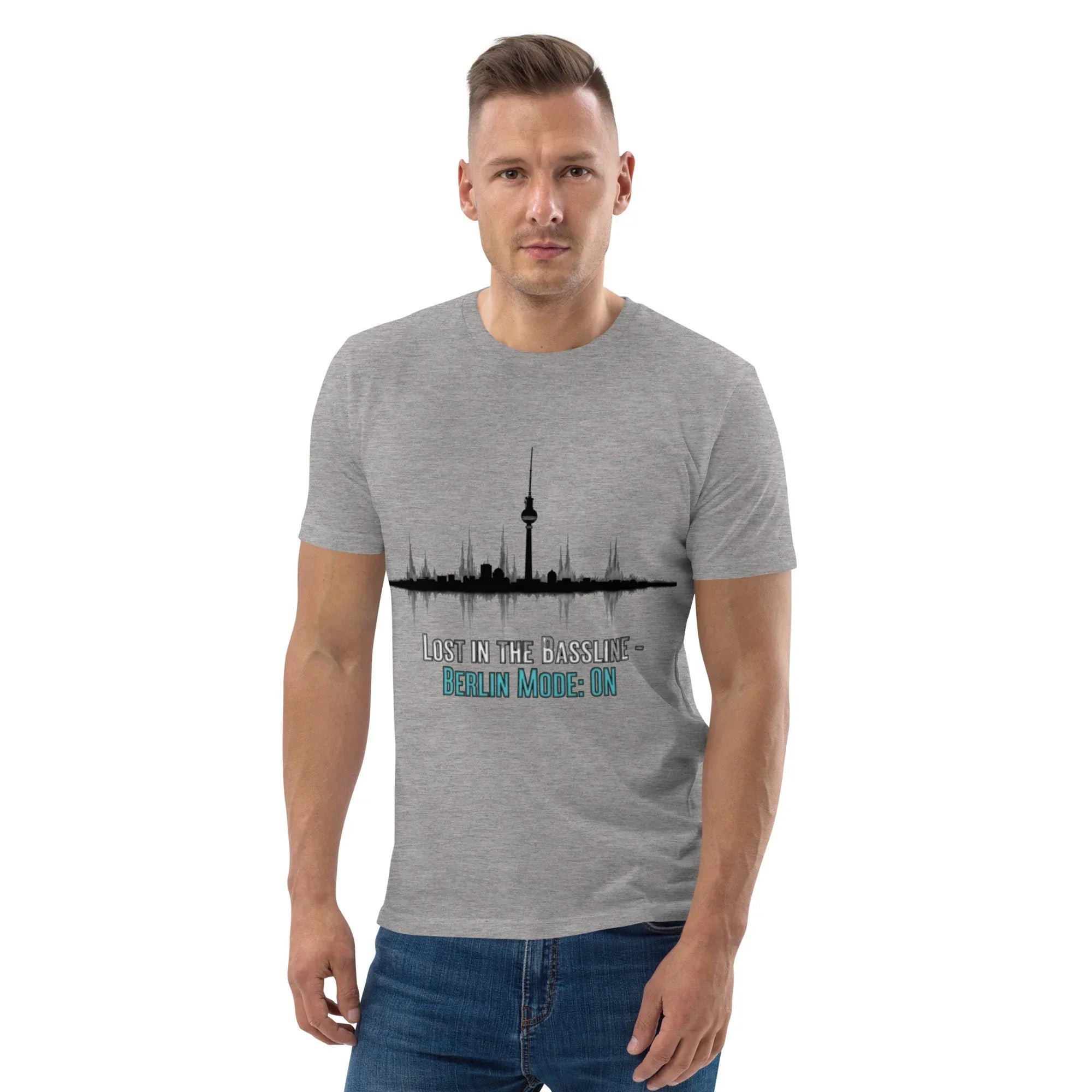 BERLIN - LOST IN THE BASSLINE unisex t-shirt - Printoo Shop - - City t-shirts, t-shirt, unisex, Unisex Organic Cotton T-Shirt | Stanley/Stella STTU169