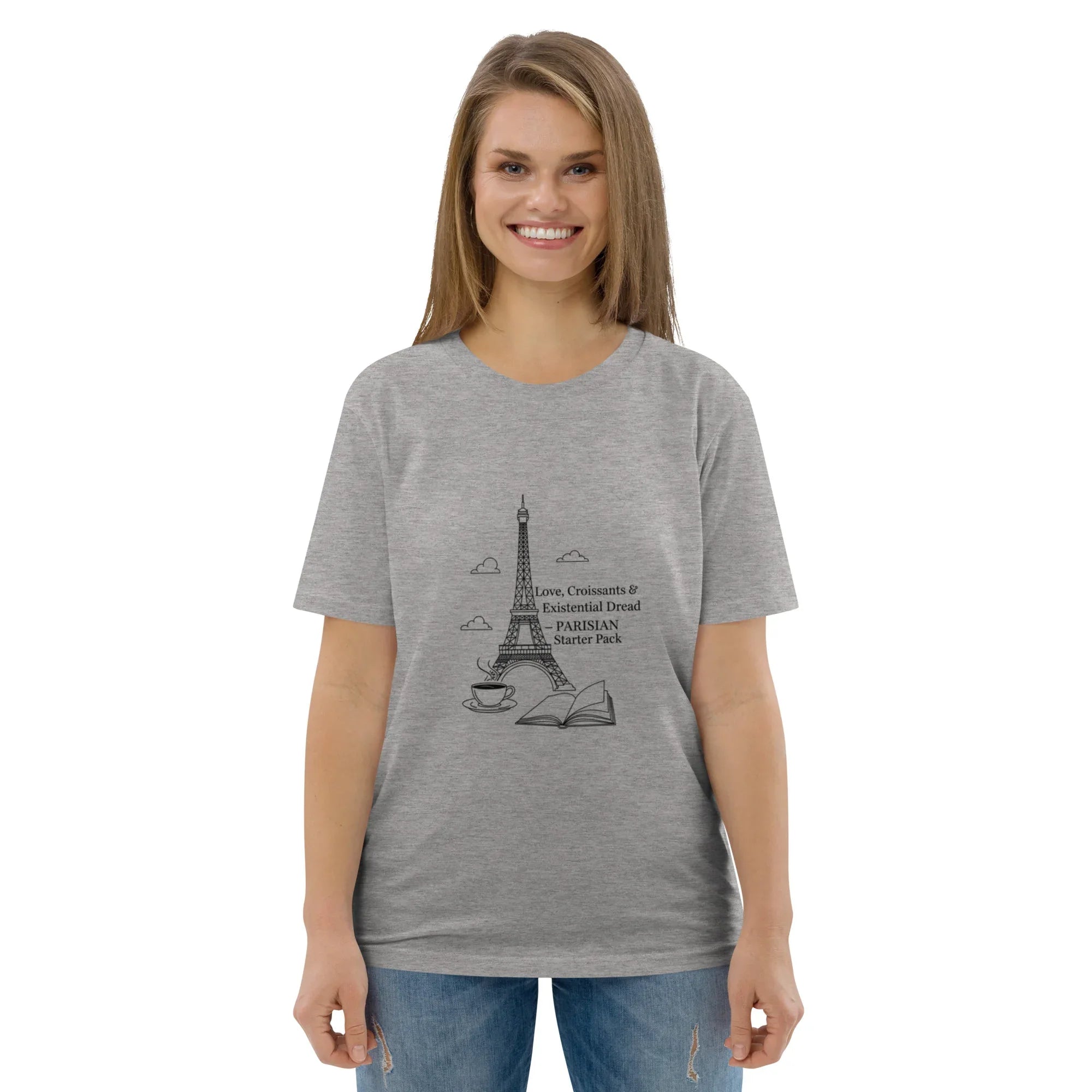 PARIS STARTER PACK unisex t-shirt - Printoo Shop - - City t-shirts, t-shirt, unisex, Unisex Organic Cotton T-Shirt | Stanley/Stella STTU169