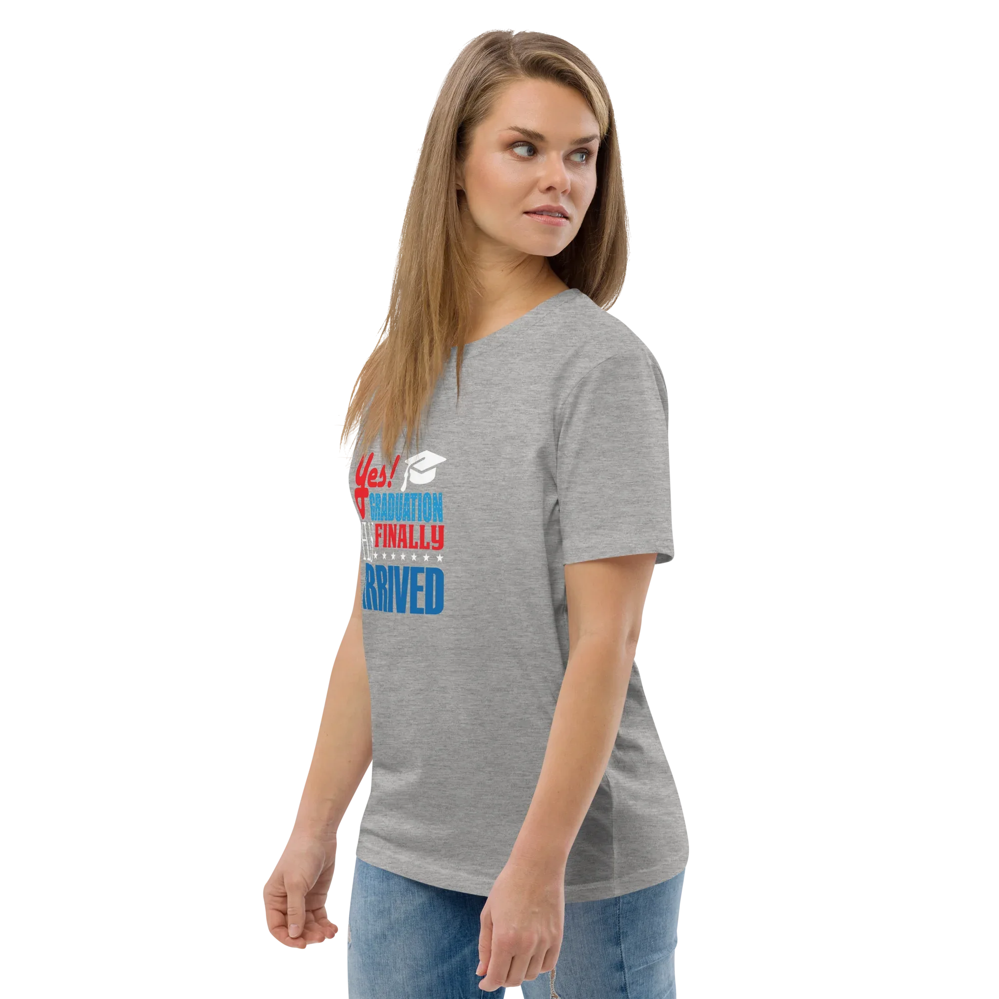 FINALLY GRADUATED unisex t-shirt - - Graduation shirts - Printoo Shop