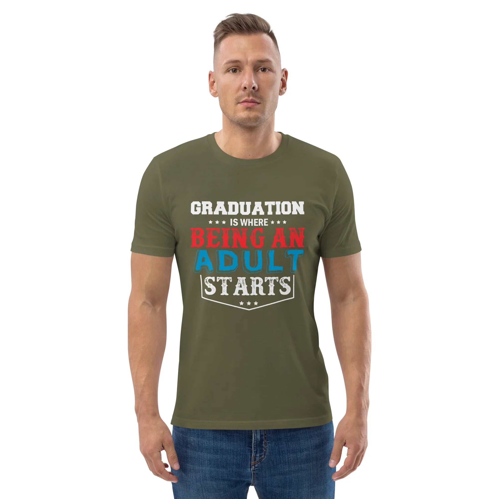 ADULTING BEGINS unisex t-shirt - - - Printoo Shop