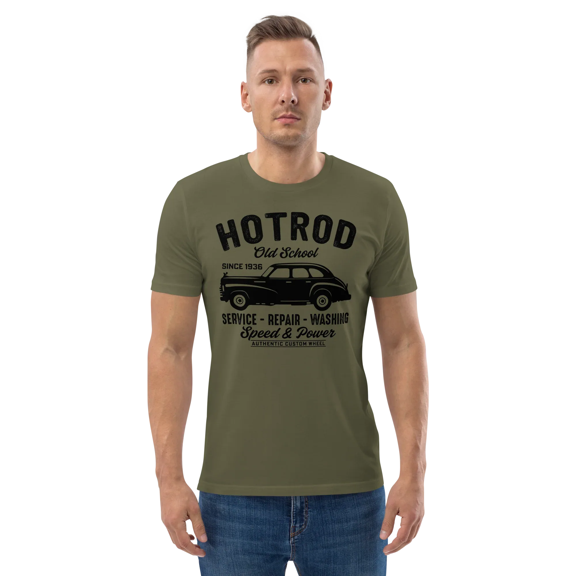 HOTROD OLD SCHOOL unisex t-shirt - - Cars & Trucks t-shirts - Printoo Shop