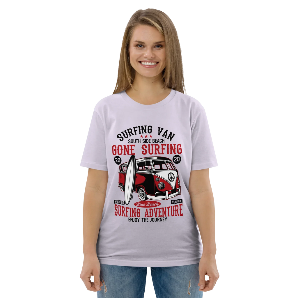 SURFING VAN unisex t-shirt - - - Printoo Shop