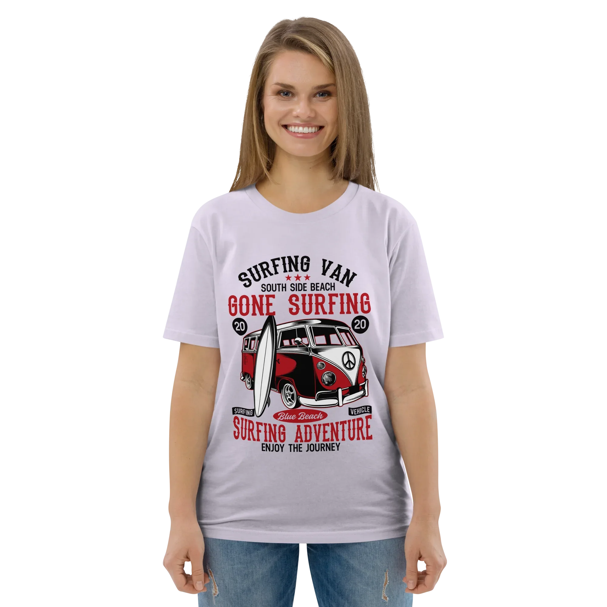 SURFING VAN unisex t-shirt - - - Printoo Shop