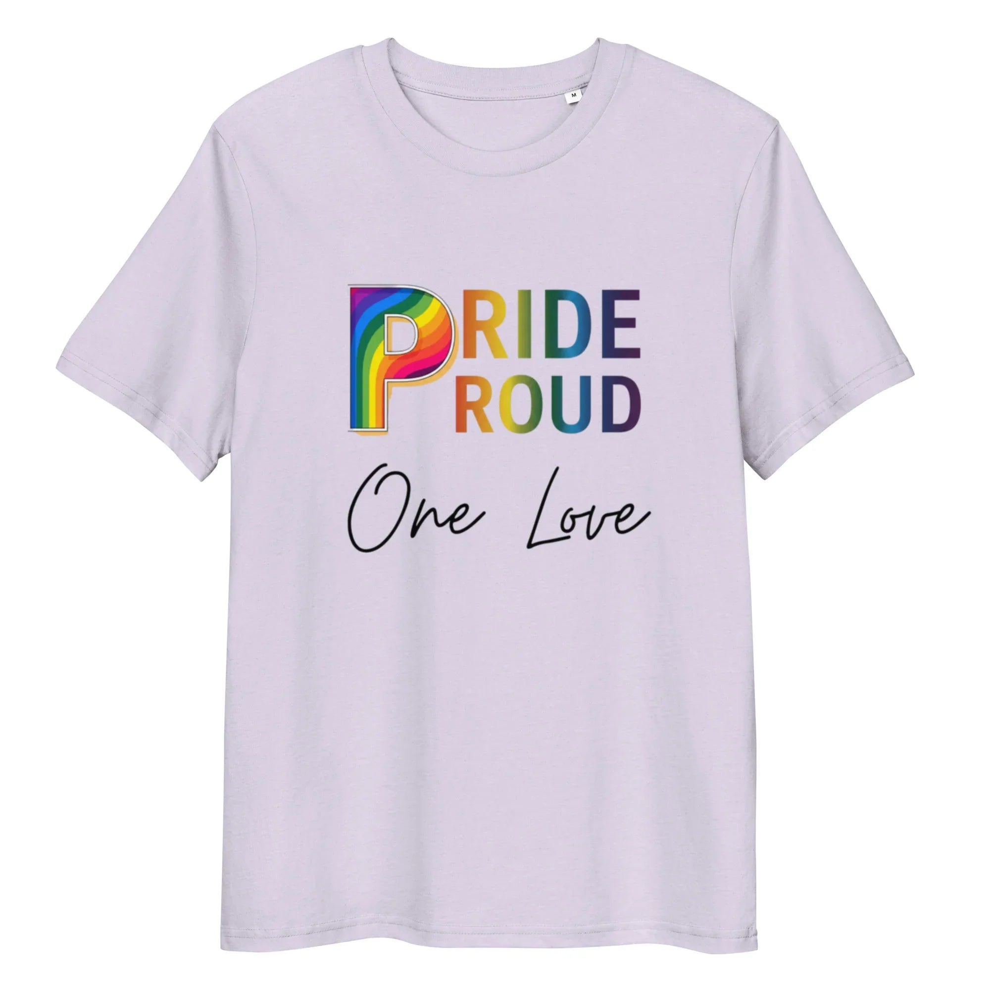 PRIDE & PROUD unisex t-shirt - Printoo Shop - - t-shirt, unisex, Unisex Organic Cotton T-Shirt | Stanley/Stella STTU169