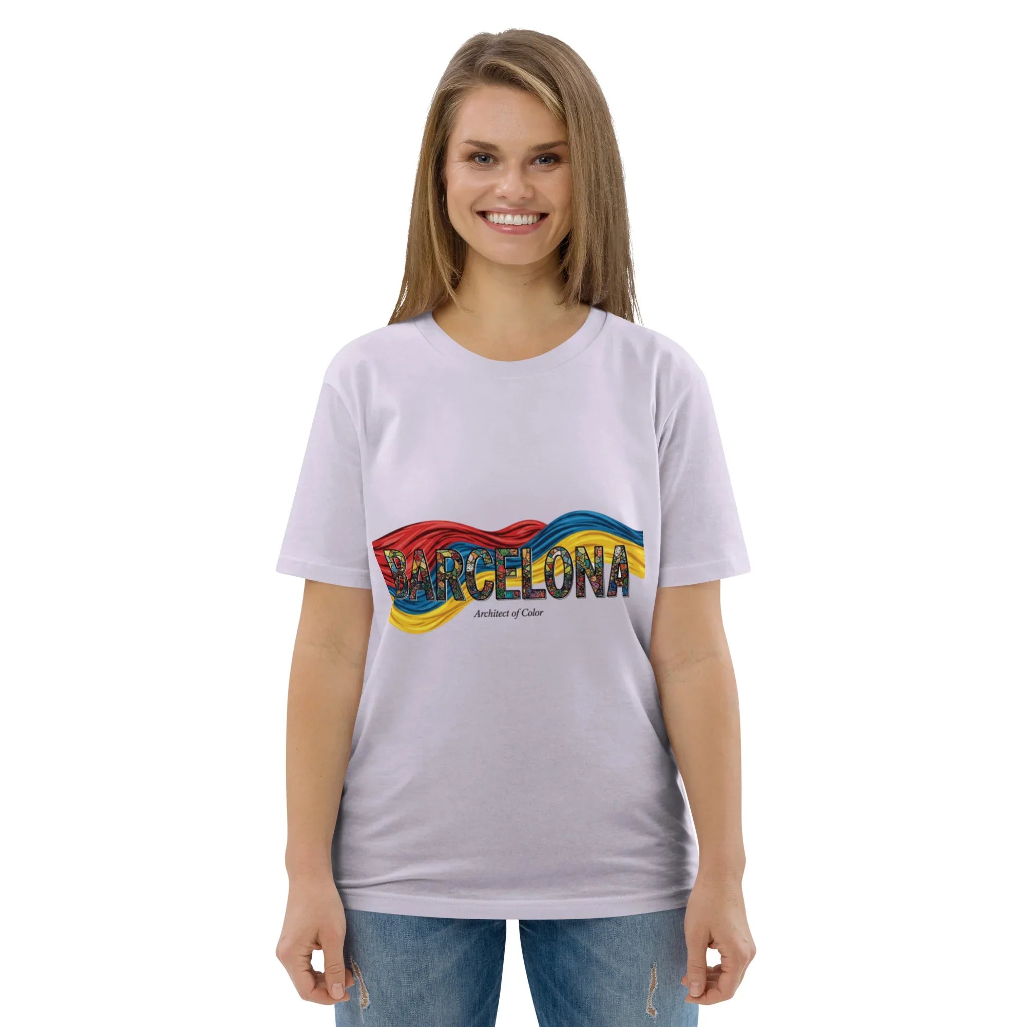 BARCELONA CITY unisex t-shirt - Printoo Shop - - City t-shirts, t-shirt, unisex, Unisex Organic Cotton T-Shirt | Stanley/Stella STTU169