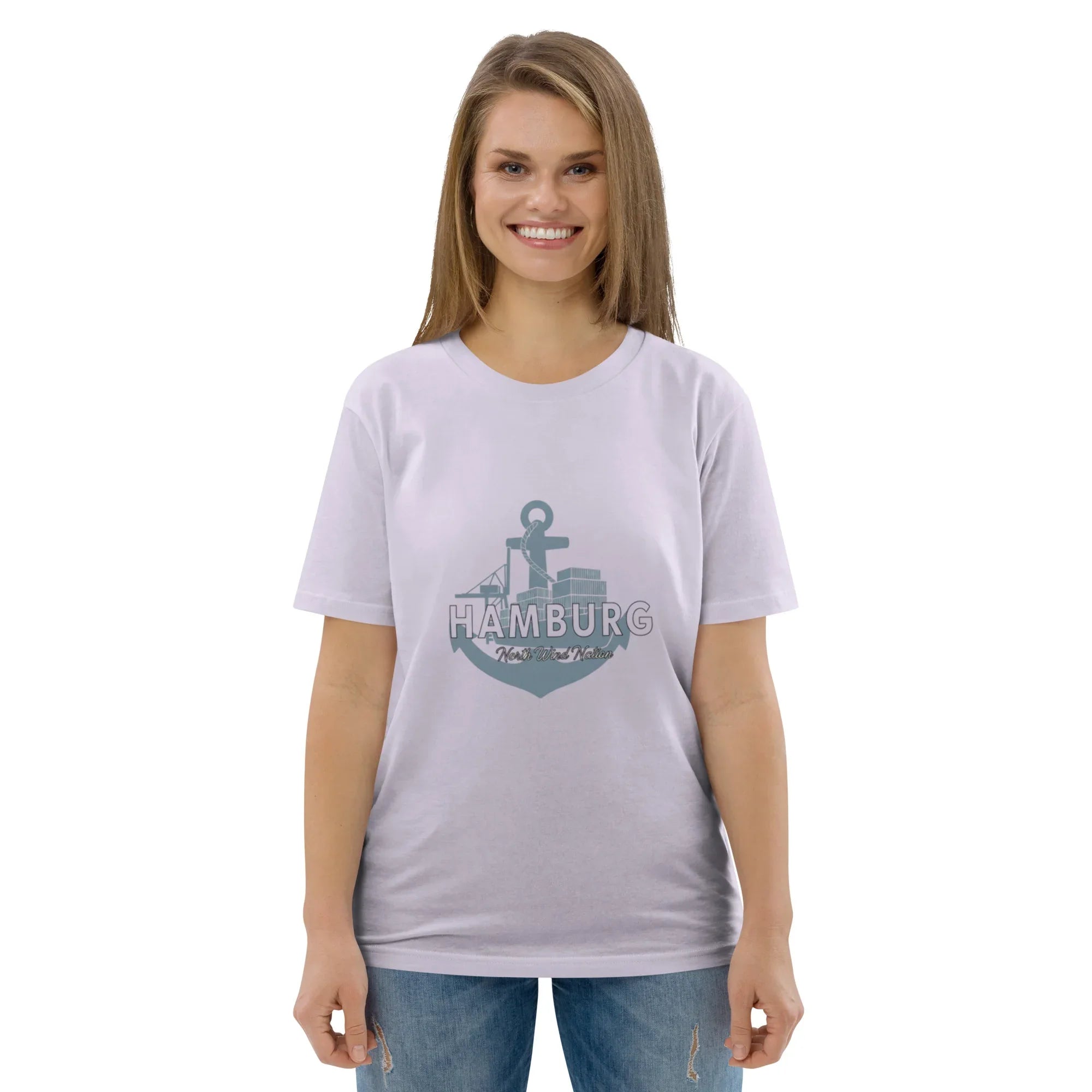 HAMBURG CITY VIBES unisex t-shirt - Printoo Shop - - City t-shirts, t-shirt, unisex, Unisex Organic Cotton T-Shirt | Stanley/Stella STTU169