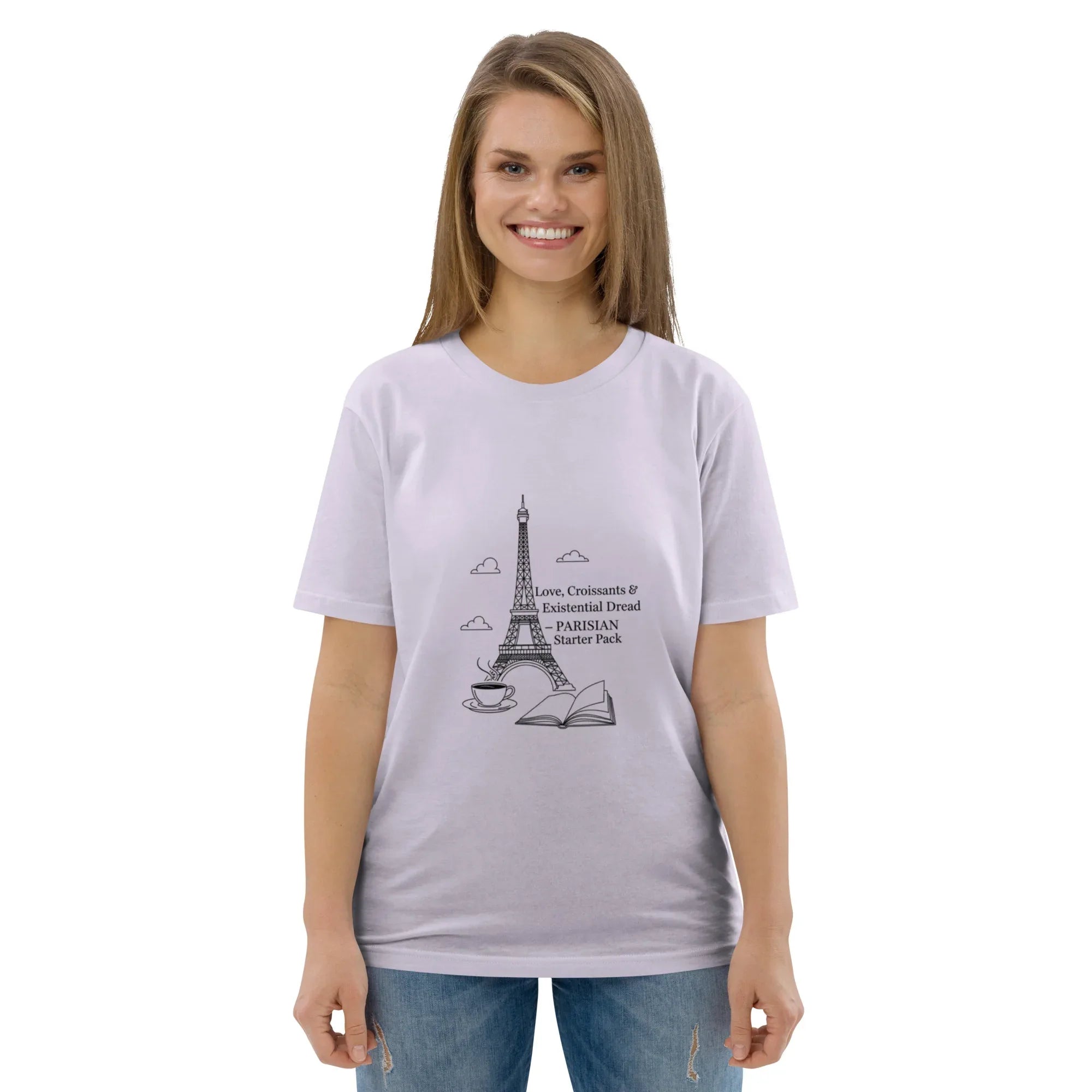 PARIS STARTER PACK unisex t-shirt - Printoo Shop - - City t-shirts, t-shirt, unisex, Unisex Organic Cotton T-Shirt | Stanley/Stella STTU169