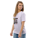 SPIN TILL YOU WIN unisex t-shirt - Printoo Shop - - gaming, t-shirt, unisex, Unisex Organic Cotton T-Shirt | Stanley/Stella STTU169