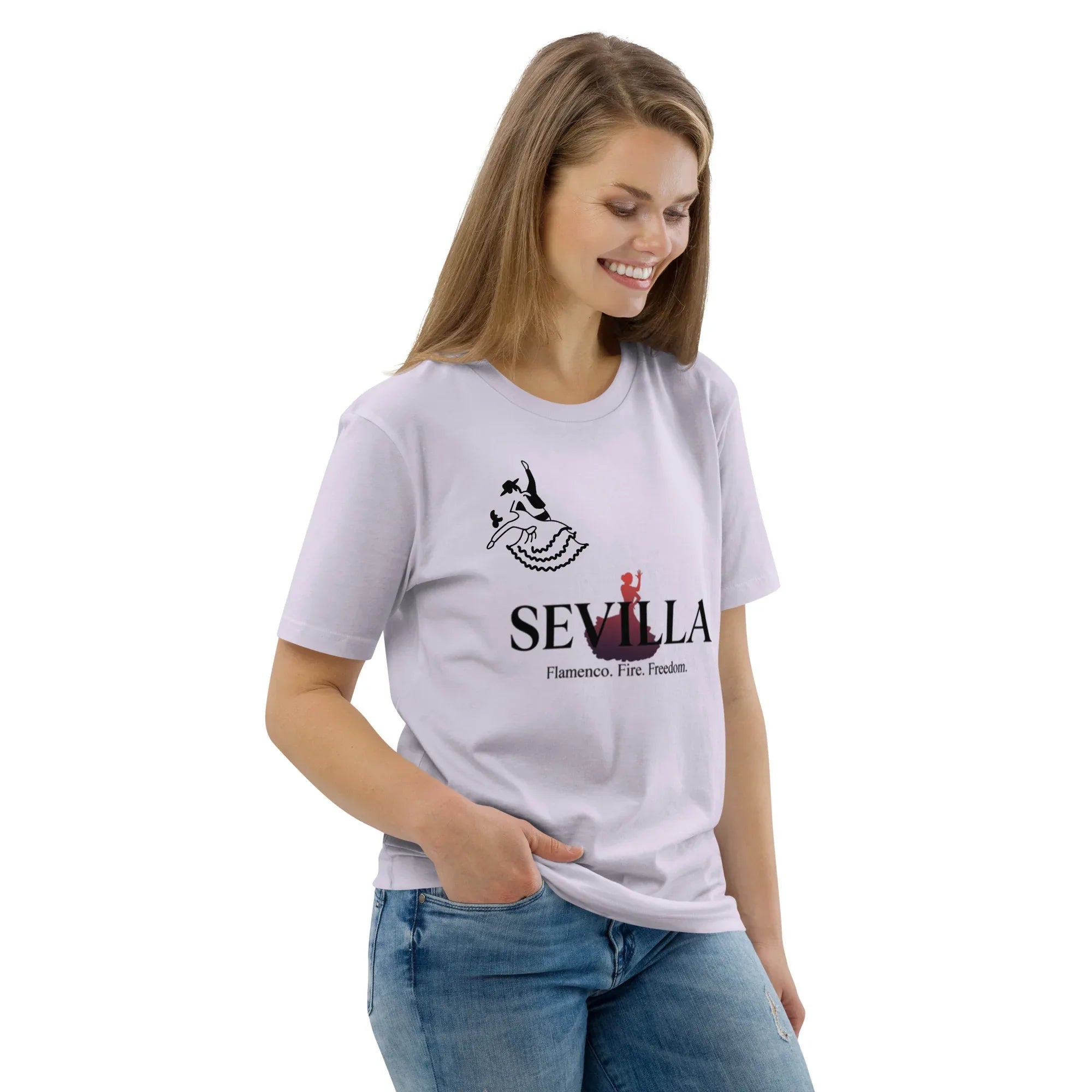 SEVILLA unisex t-shirt - Printoo Shop - - City t-shirts, t-shirt, unisex, Unisex Organic Cotton T-Shirt | Stanley/Stella STTU169