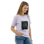 I PAUSED MY GAME TO BE HERE unisex t-shirt - Printoo Shop - - gaming, t-shirt, unisex, Unisex Organic Cotton T-Shirt | Stanley/Stella STTU169