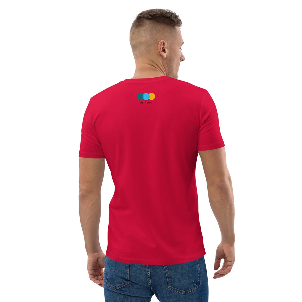 LUCKY SINCE BIRTH unisex t-shirt - Printoo Shop - - t-shirt, unisex, Unisex Organic Cotton T-Shirt | Stanley/Stella STTU169