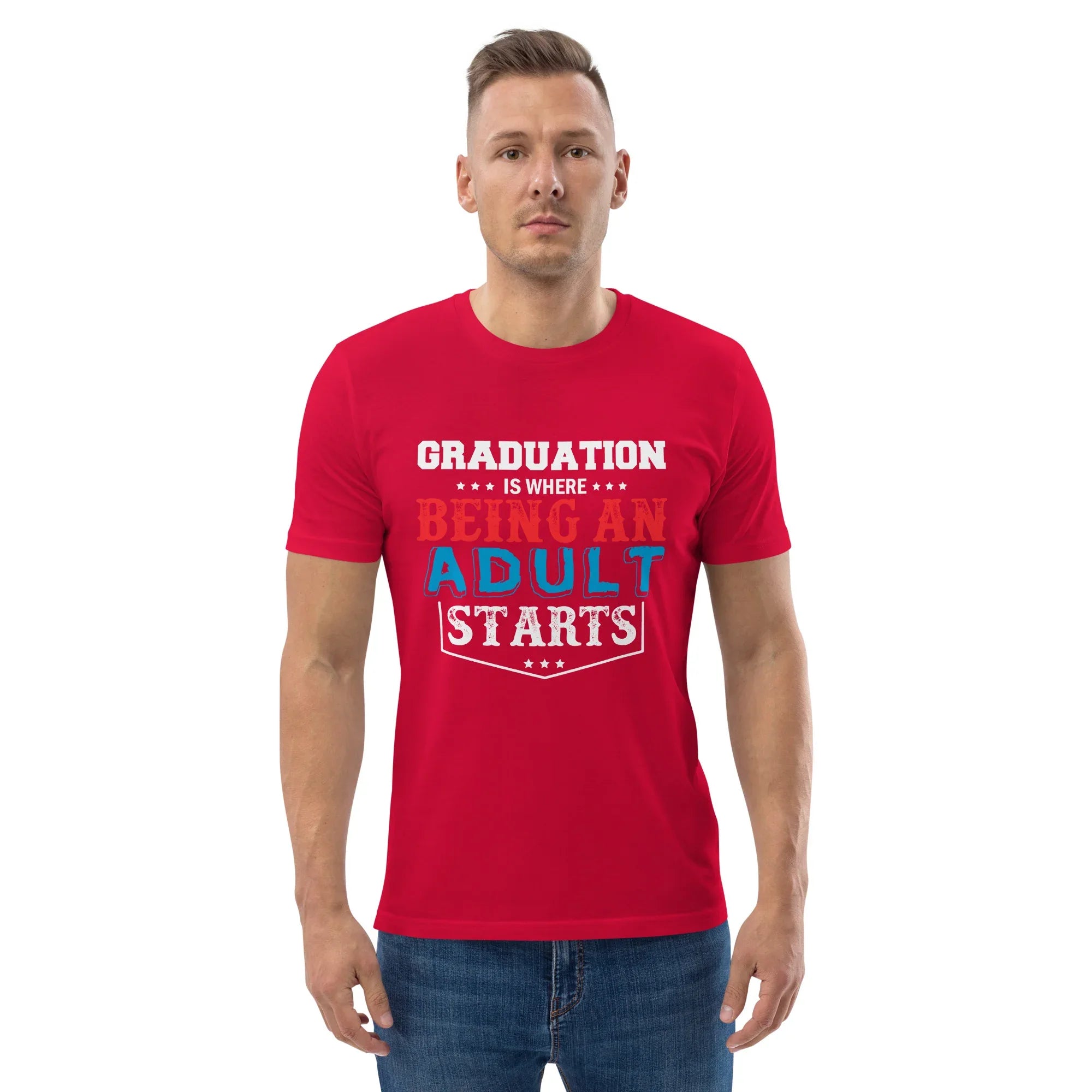 ADULTING BEGINS unisex t-shirt - - - Printoo Shop