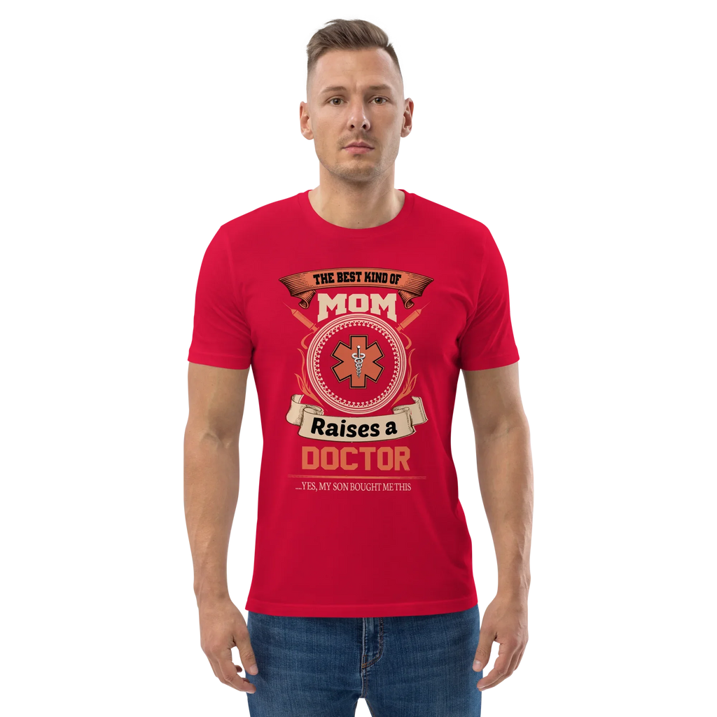 RAISES A DOCTOR unisex t-shirt - - Doctor t-shirts - Printoo Shop