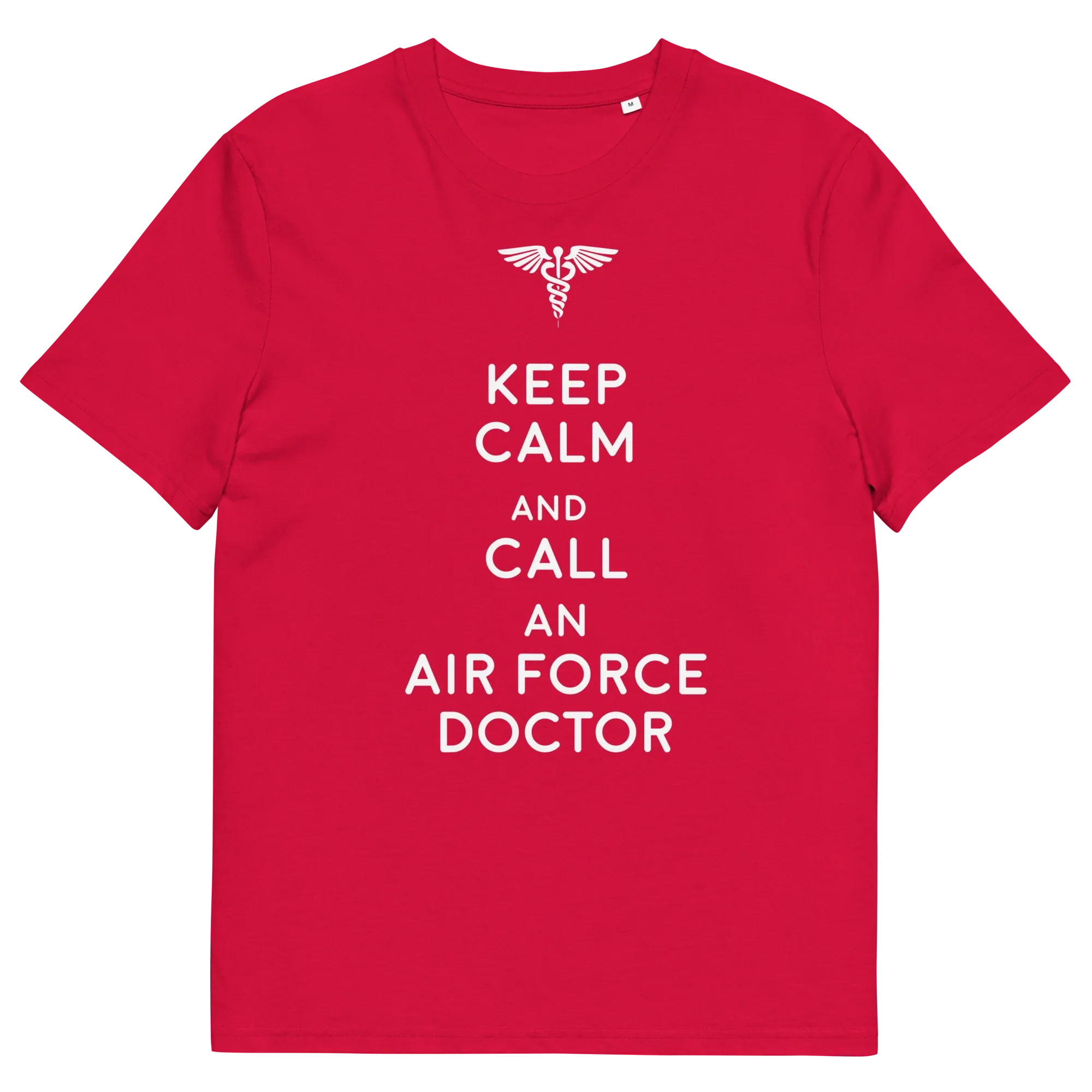 AIR FORCE DOCTOR unisex t-shirt - Printoo Shop - - Doctor, t-shirt, unisex, Unisex Organic Cotton T-Shirt | Stanley/Stella STTU169