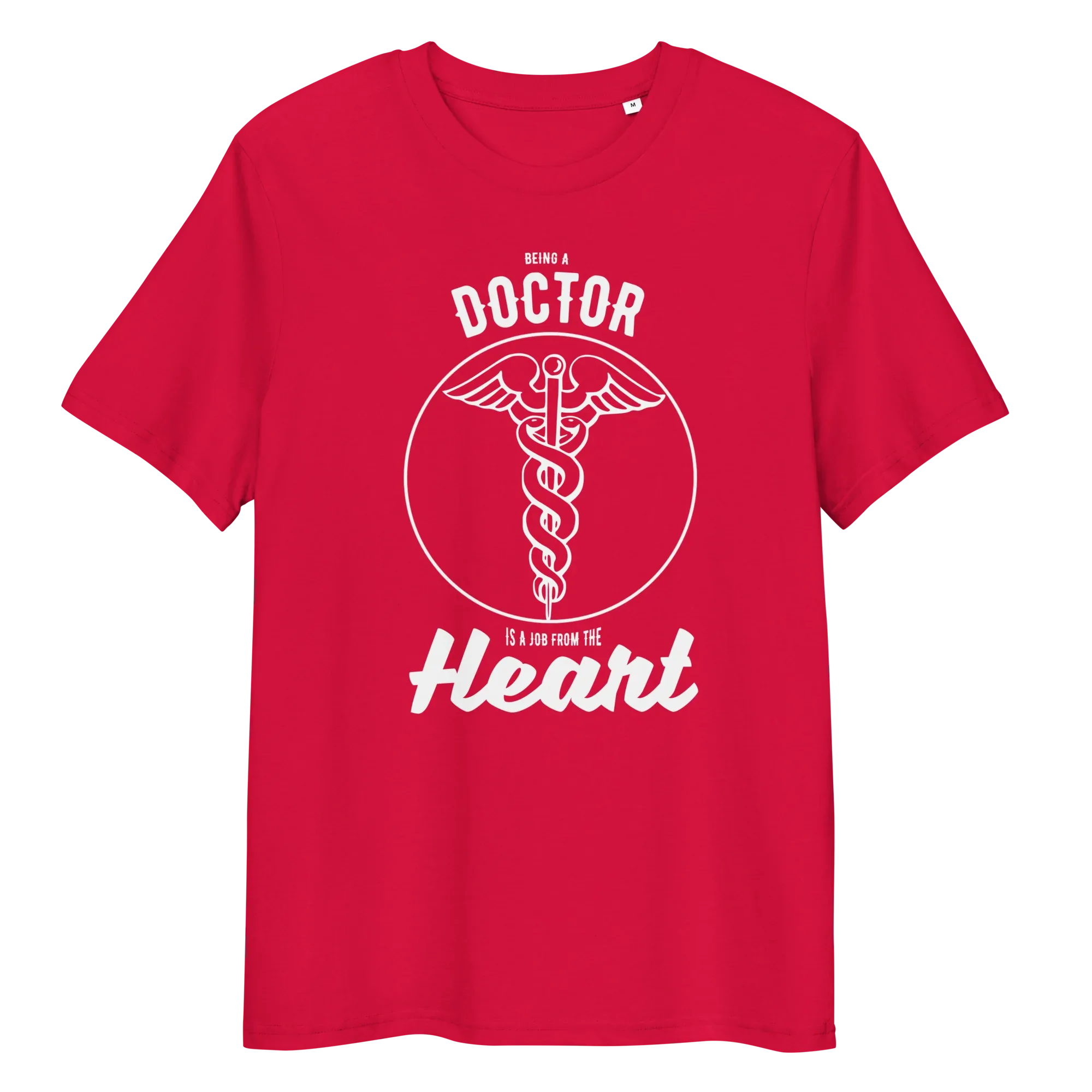 DOCTOR HEART unisex t-shirt - Printoo Shop - - Doctor, t-shirt, unisex, Unisex Organic Cotton T-Shirt | Stanley/Stella STTU169