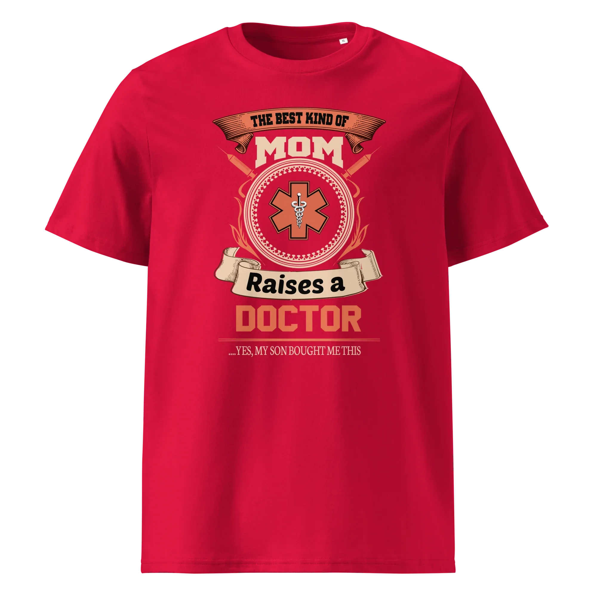 RAISES A DOCTOR unisex t-shirt - - Doctor t-shirts - Printoo Shop
