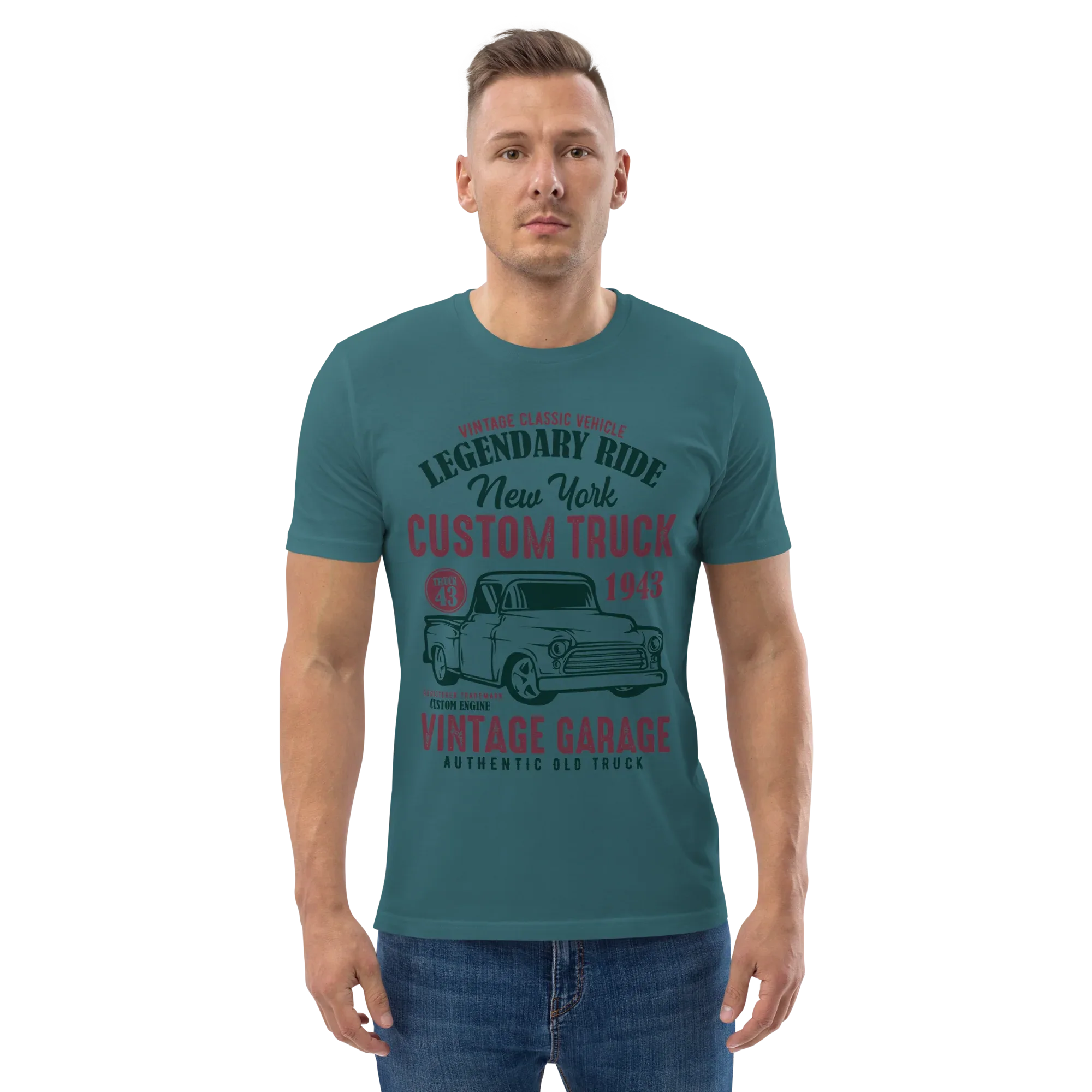 NEW YORK CUSTOM TRUCK unisex t-shirt - - - Printoo Shop