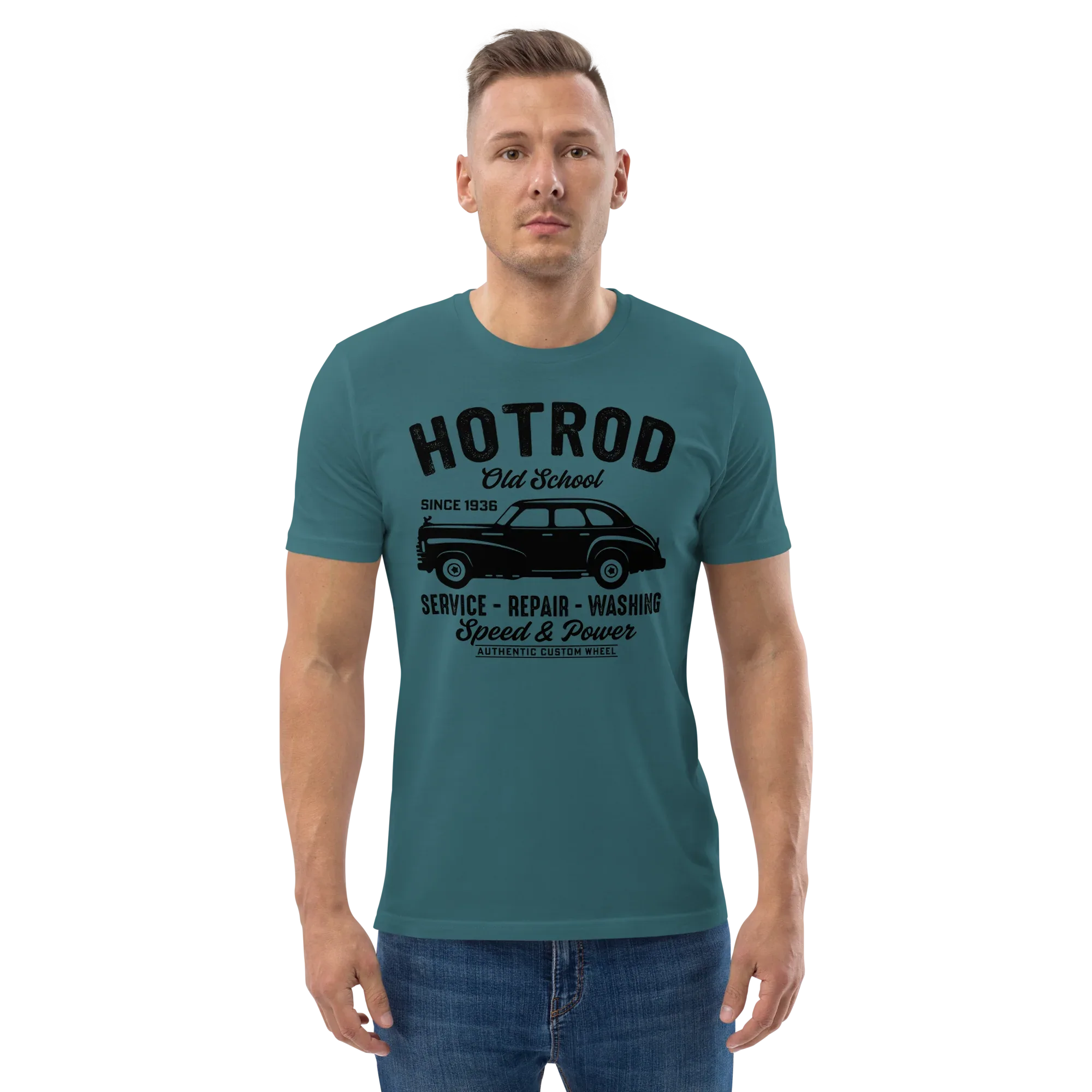 HOTROD OLD SCHOOL unisex t-shirt - - Cars & Trucks t-shirts - Printoo Shop