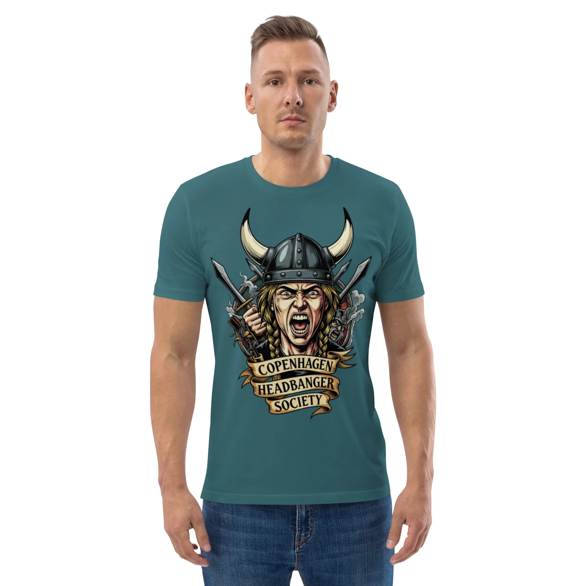 COPENHAGEN HEADBANGER SOCIETY unisex t-shirt - - - Printoo Shop