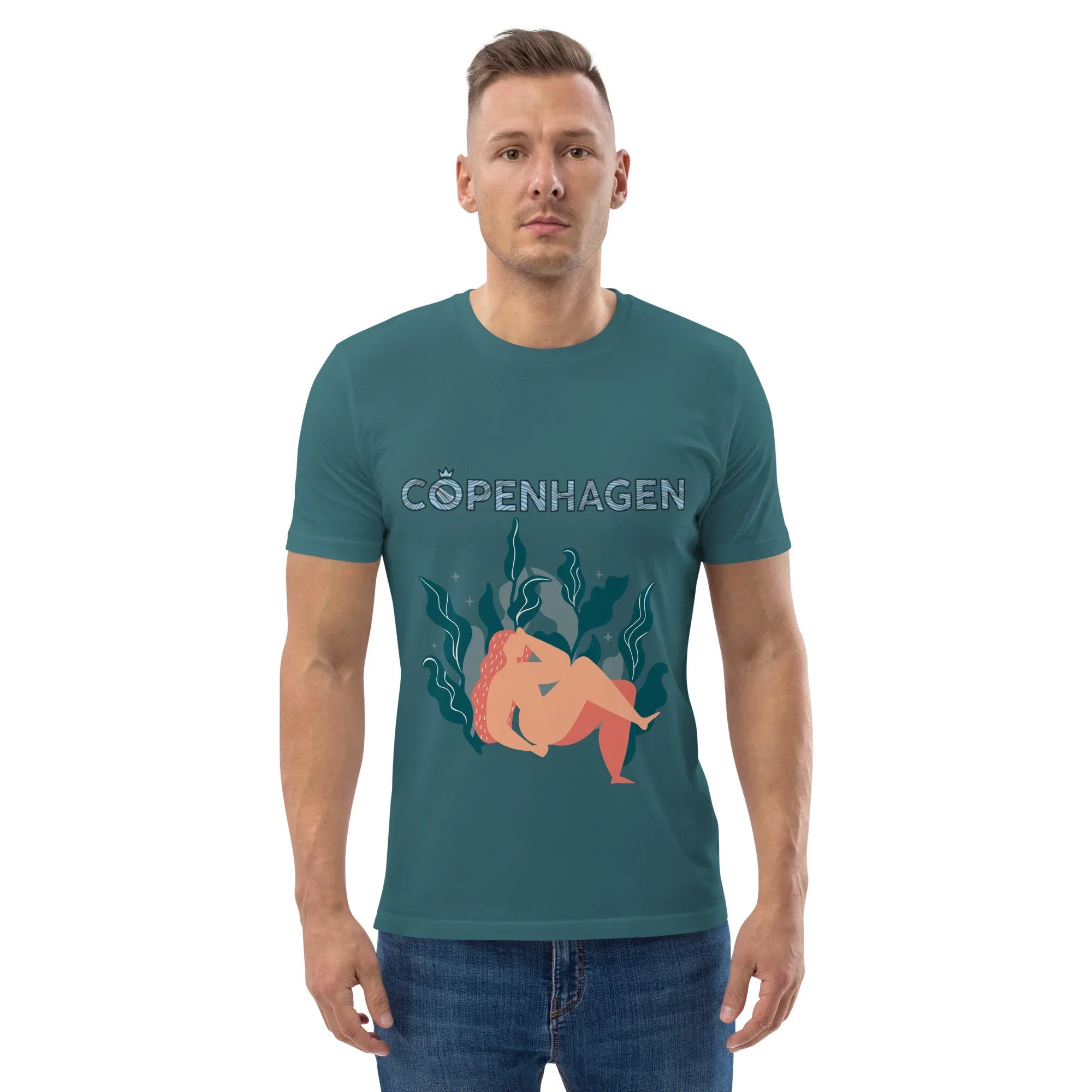 COPENHAGEN CITY unisex t-shirt - Printoo Shop - - City t-shirts, t-shirt, unisex, Unisex Organic Cotton T-Shirt | Stanley/Stella STTU169