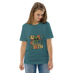 LUCKY SINCE BIRTH unisex t-shirt - Printoo Shop - - t-shirt, unisex, Unisex Organic Cotton T-Shirt | Stanley/Stella STTU169