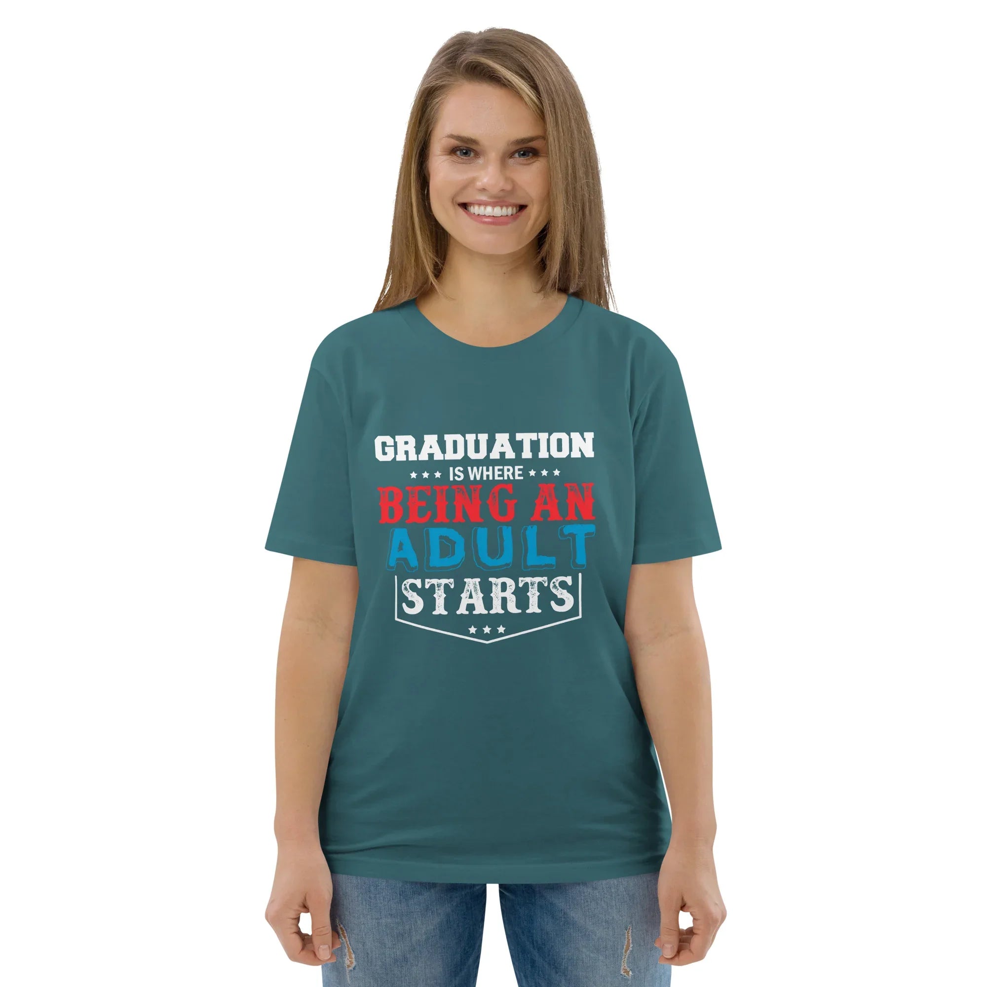 ADULTING BEGINS unisex t-shirt - - - Printoo Shop