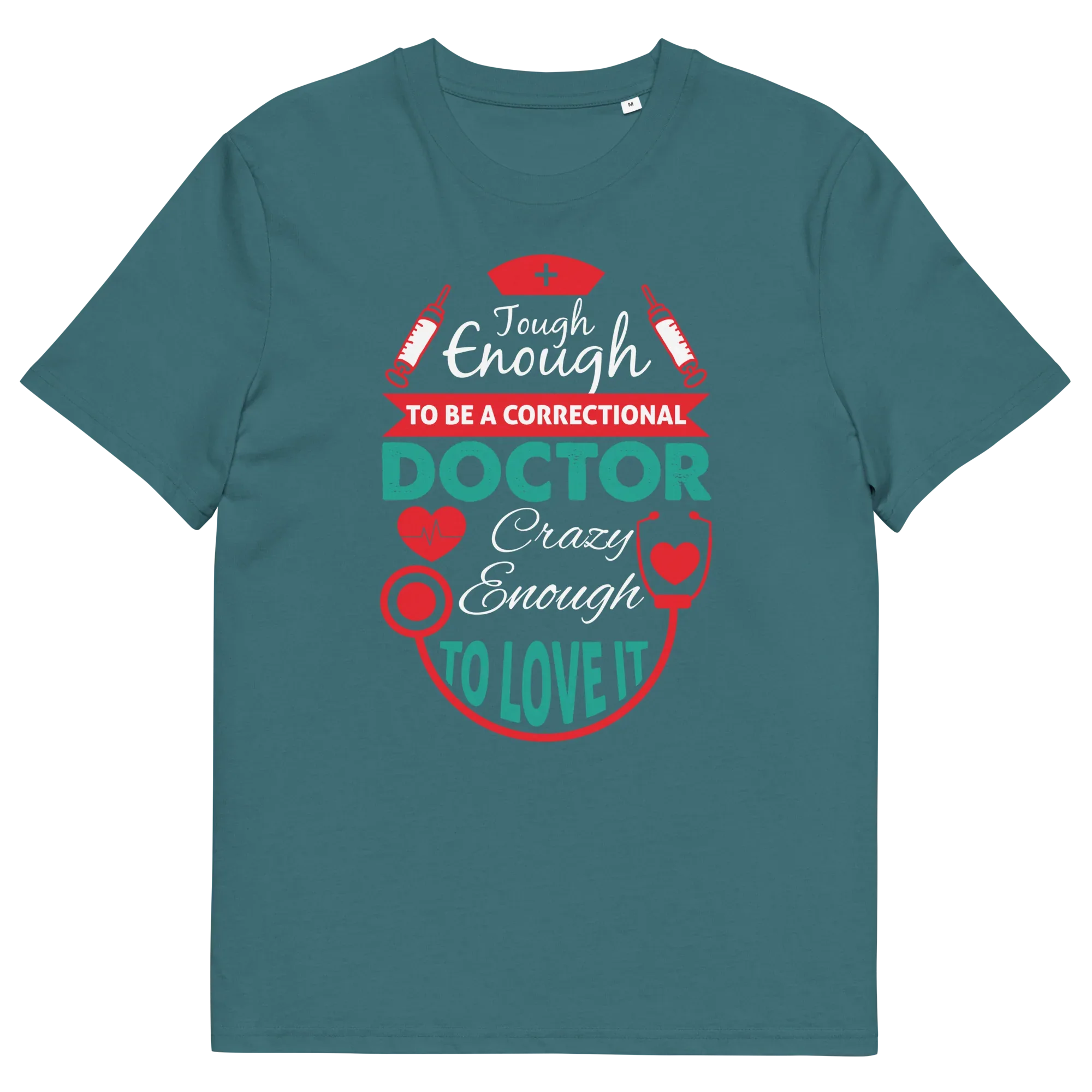 CORRECTIONAL DOCTOR unisex t-shirt - Printoo Shop - - Doctor, t-shirt, unisex, Unisex Organic Cotton T-Shirt | Stanley/Stella STTU169