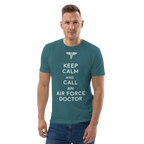 AIR FORCE DOCTOR unisex t-shirt - Printoo Shop - - Doctor, t-shirt, unisex, Unisex Organic Cotton T-Shirt | Stanley/Stella STTU169