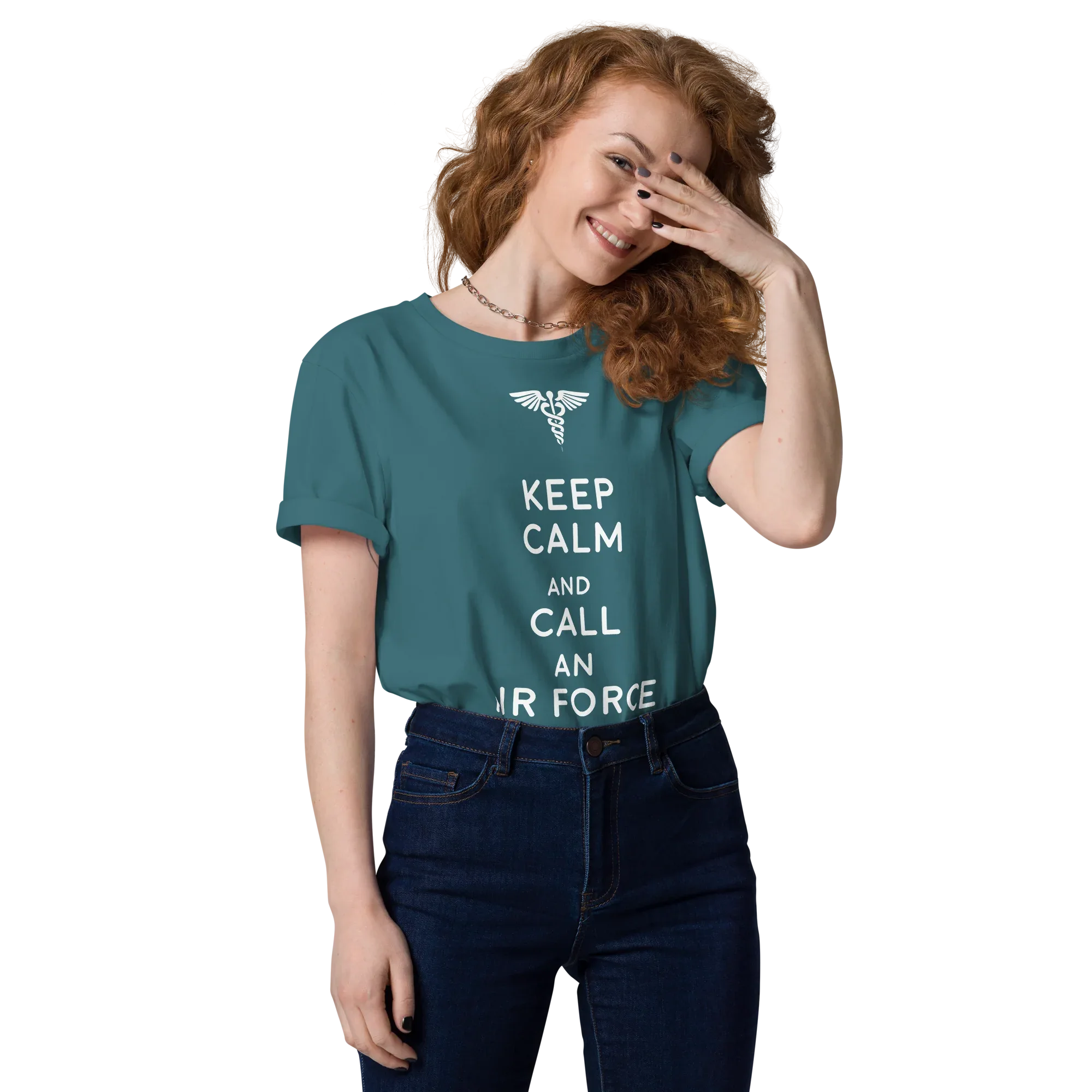 AIR FORCE DOCTOR unisex t-shirt - Printoo Shop - - Doctor, t-shirt, unisex, Unisex Organic Cotton T-Shirt | Stanley/Stella STTU169