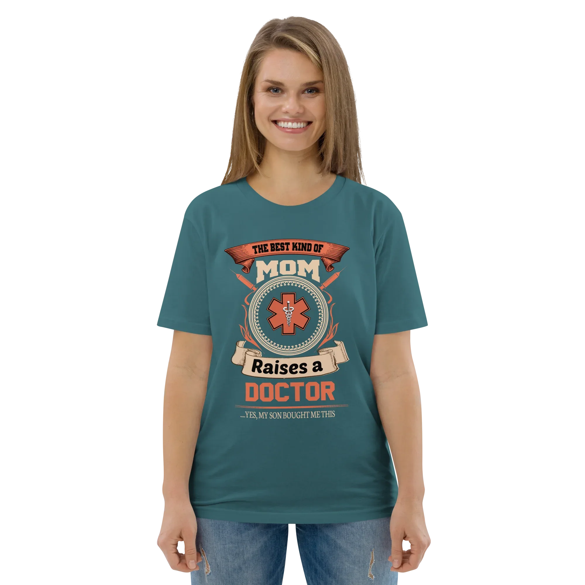 RAISES A DOCTOR unisex t-shirt - - Doctor t-shirts - Printoo Shop