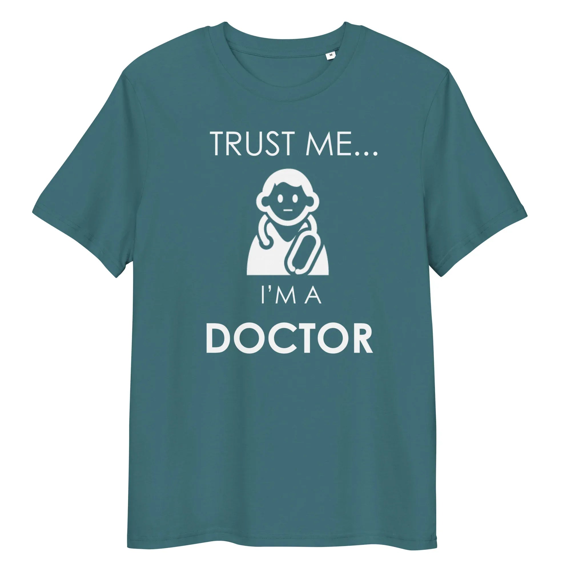 TRUST ME DOCTOR unisex t-shirt - Printoo Shop - - Doctor, t-shirt, unisex, Unisex Organic Cotton T-Shirt | Stanley/Stella STTU169