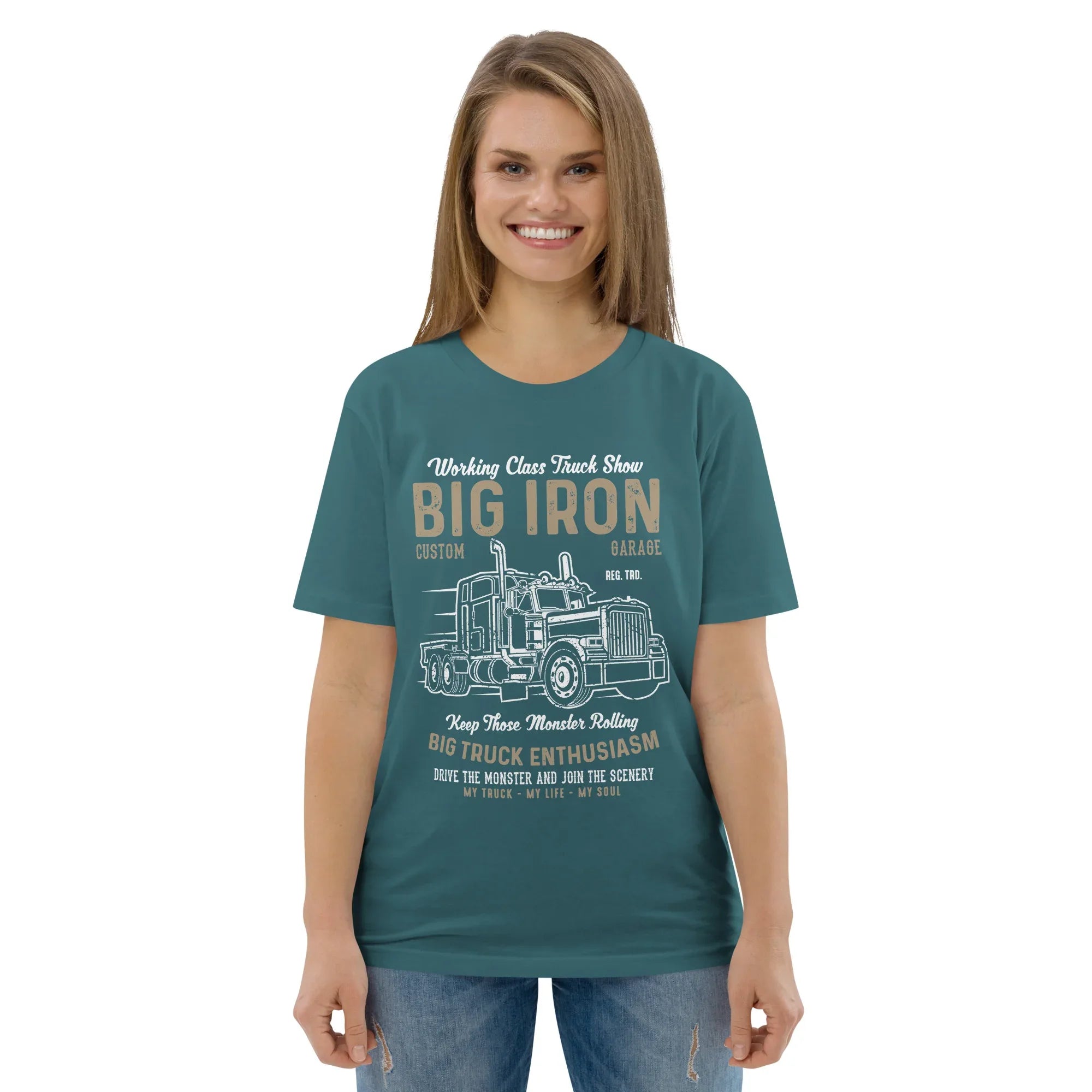 WORKING CLASS BIG IRON unisex t-shirt - - Cars & Trucks t-shirts - Printoo Shop