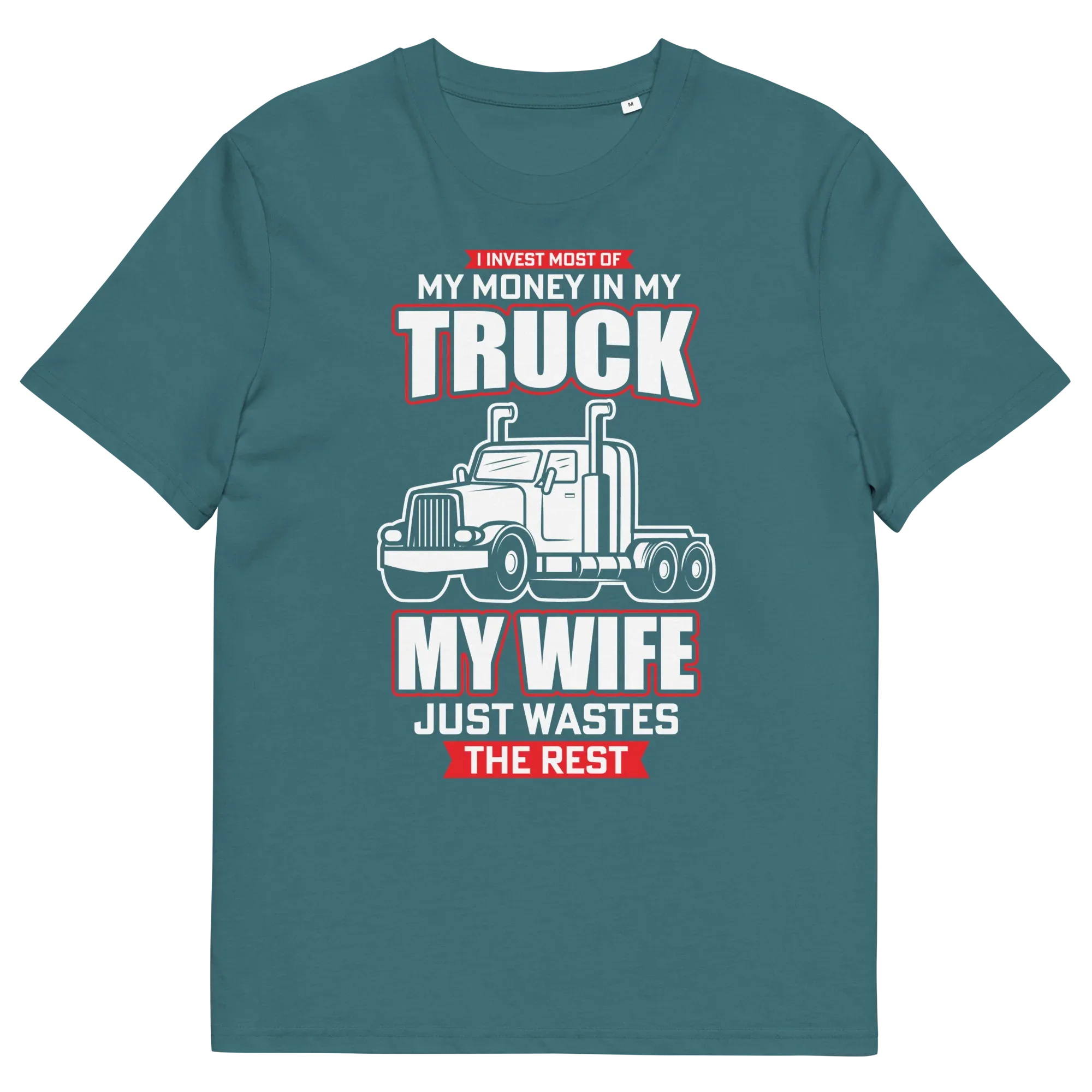 MY TRUCK & MY WIFE unisex t-shirt - - Cars & Trucks t-shirts - Printoo Shop