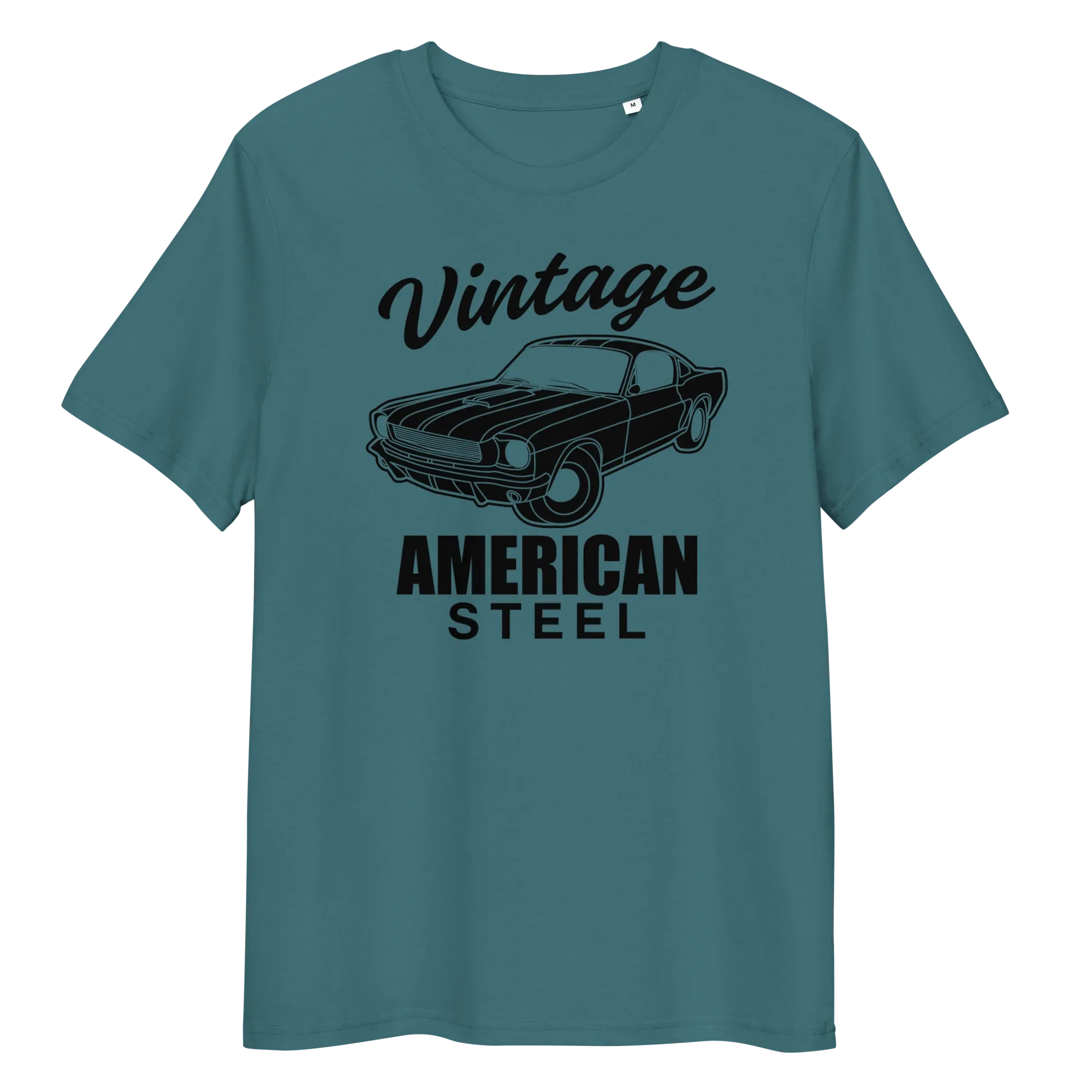 VINTAGE AMERICAN STEEL unisex t-shirt - - Cars & Trucks t-shirts - Printoo Shop