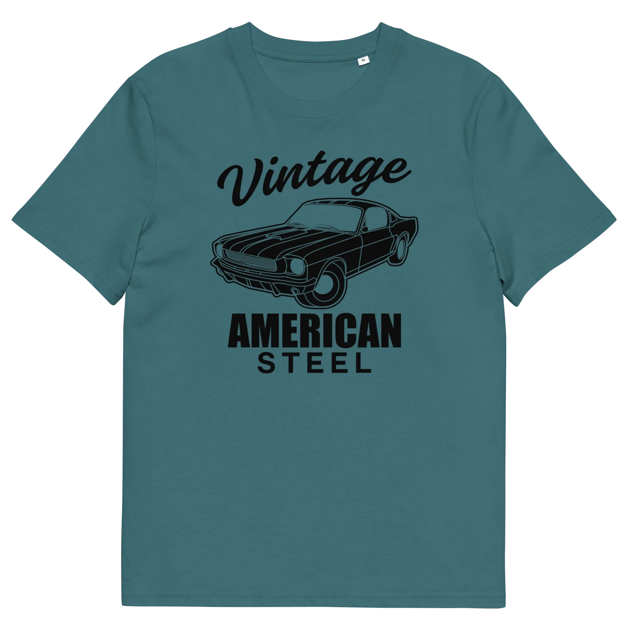 VINTAGE AMERICAN STEEL unisex t-shirt - - Cars & Trucks t-shirts - Printoo Shop