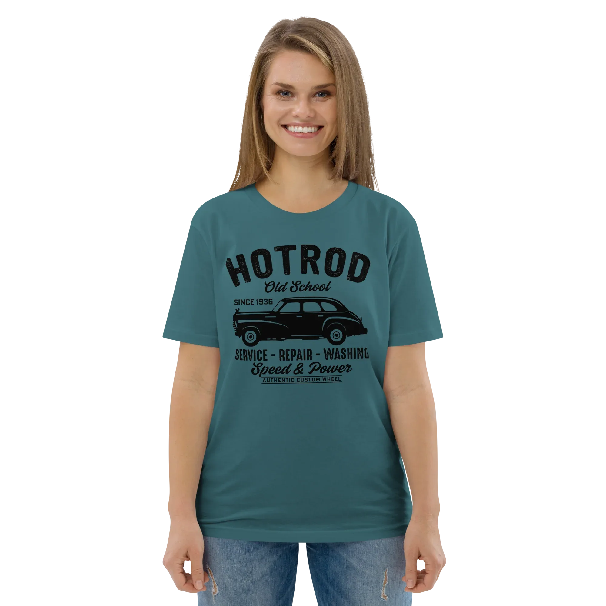 HOTROD OLD SCHOOL unisex t-shirt - - Cars & Trucks t-shirts - Printoo Shop