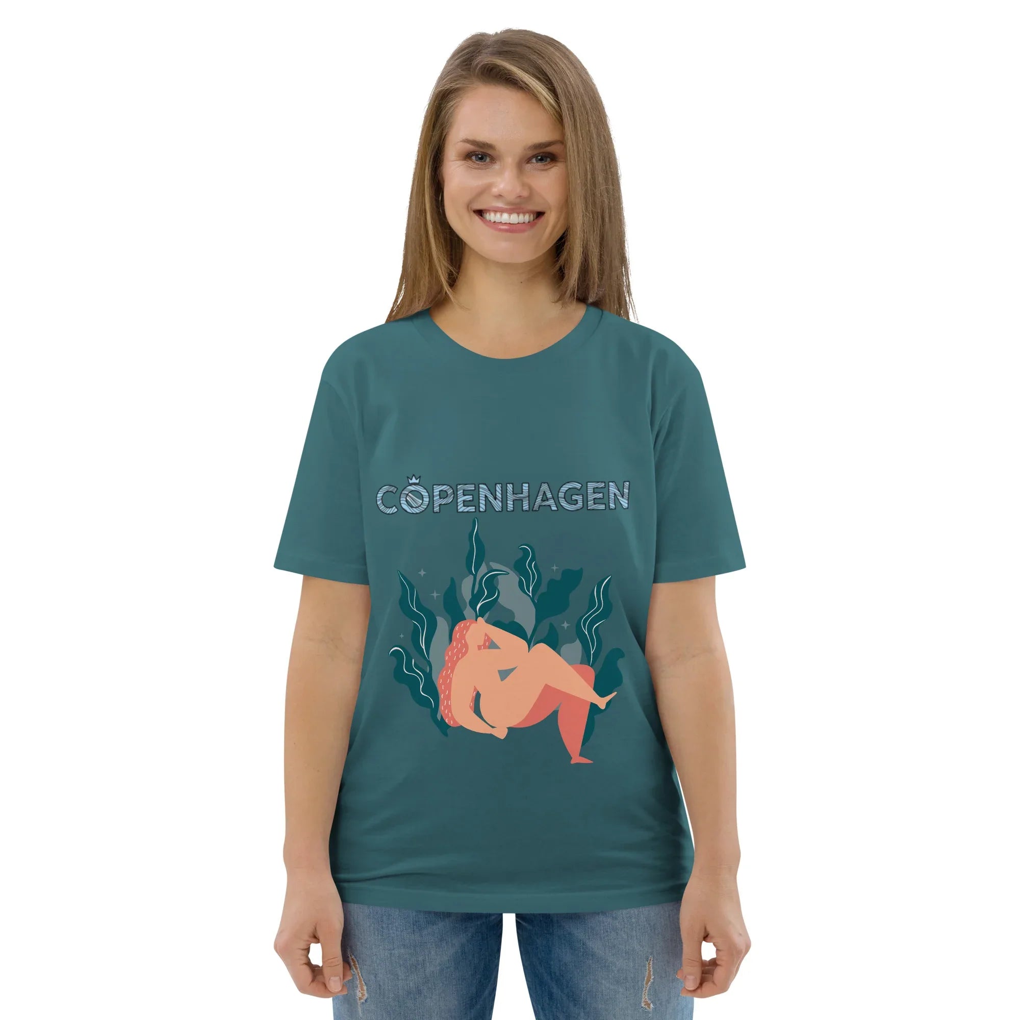 COPENHAGEN CITY unisex t-shirt - Printoo Shop - - City t-shirts, t-shirt, unisex, Unisex Organic Cotton T-Shirt | Stanley/Stella STTU169