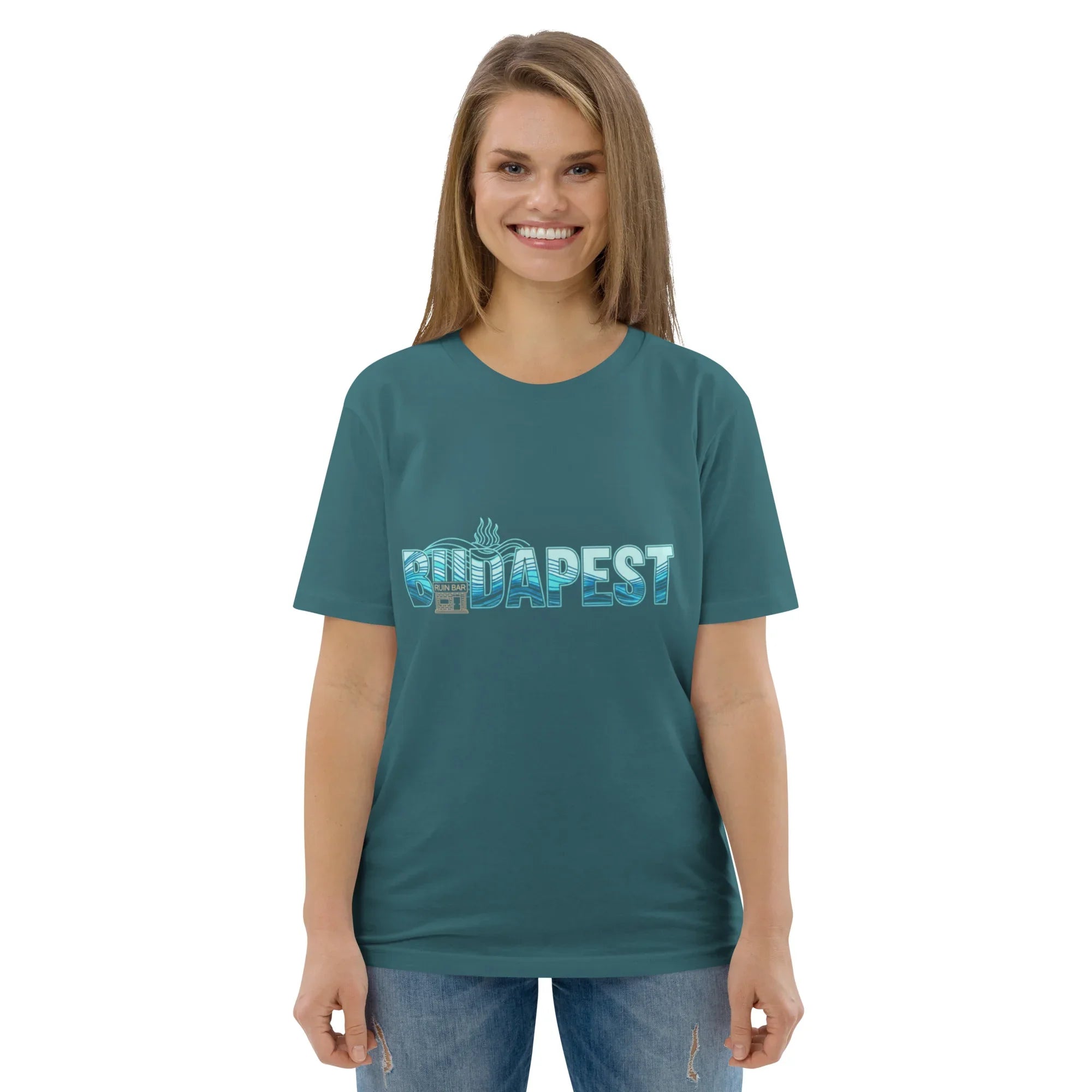 BUDAPEST CITY VIBES unisex t-shirt - Printoo Shop - - City t-shirts, t-shirt, unisex, Unisex Organic Cotton T-Shirt | Stanley/Stella STTU169