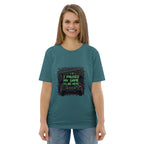 I PAUSED MY GAME TO BE HERE unisex t-shirt - Printoo Shop - - gaming, t-shirt, unisex, Unisex Organic Cotton T-Shirt | Stanley/Stella STTU169